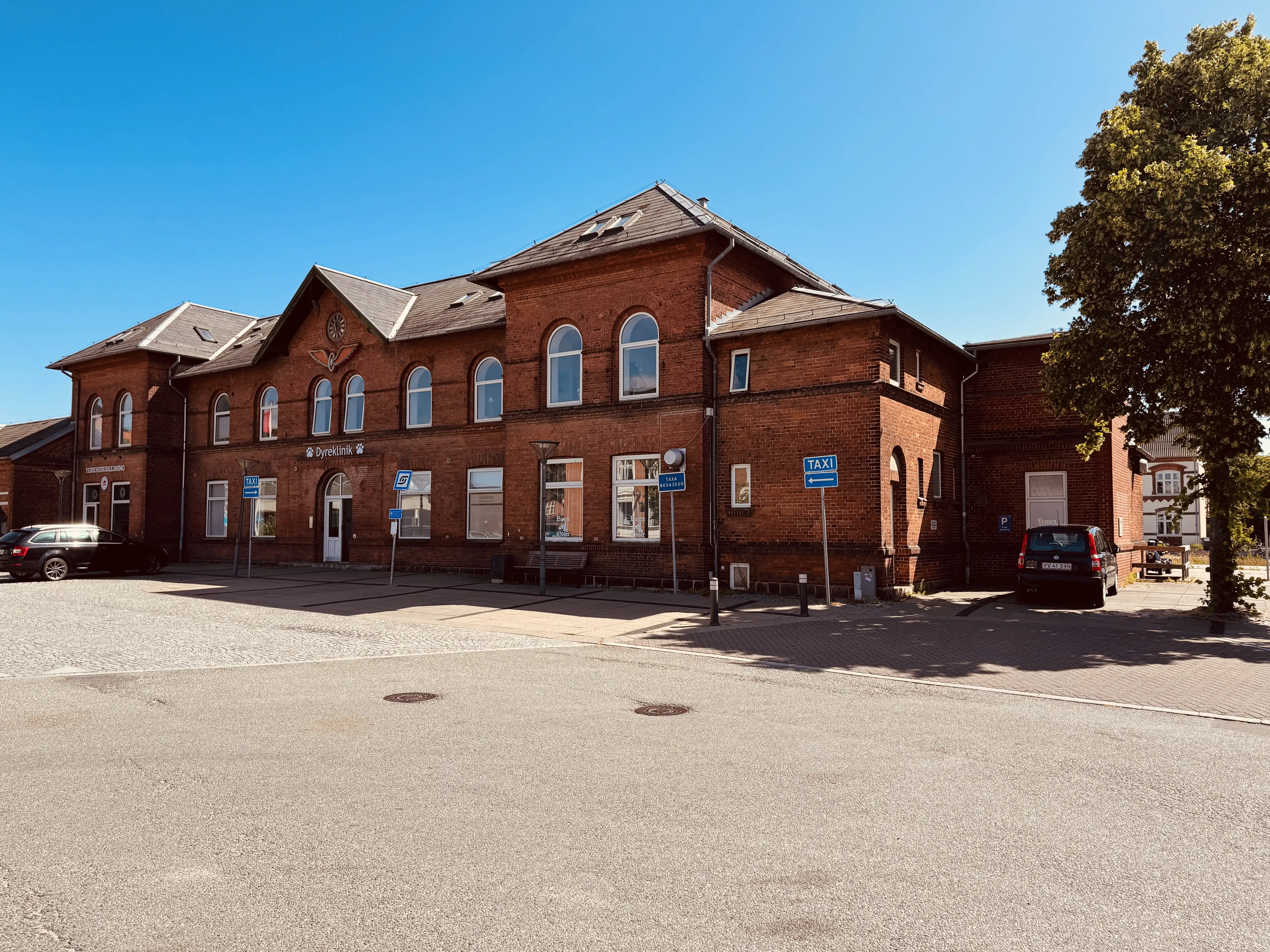 Billede af Odder Station.