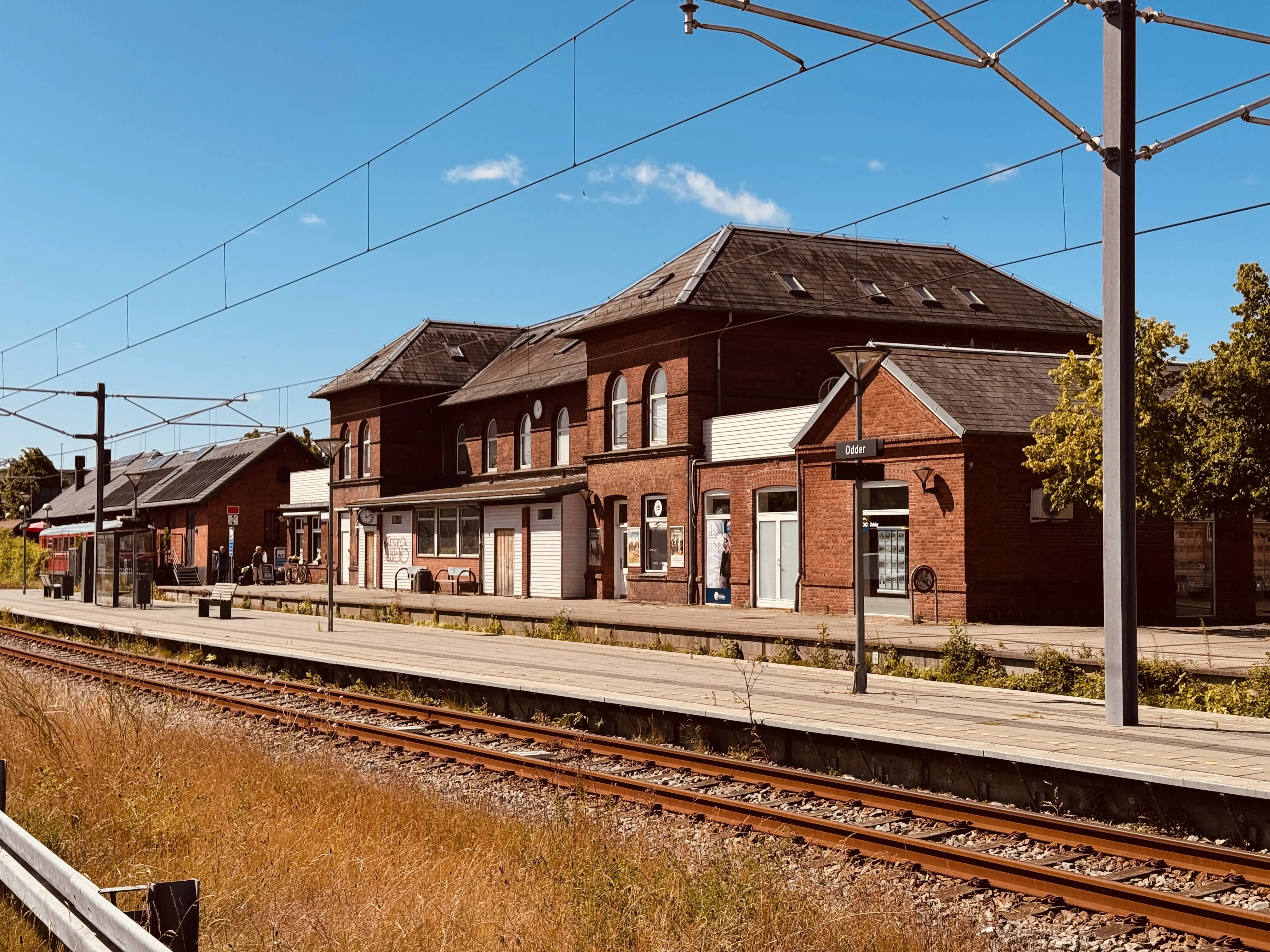 Billede af Odder Letbanestation. Billede af Odder Letbanestation.