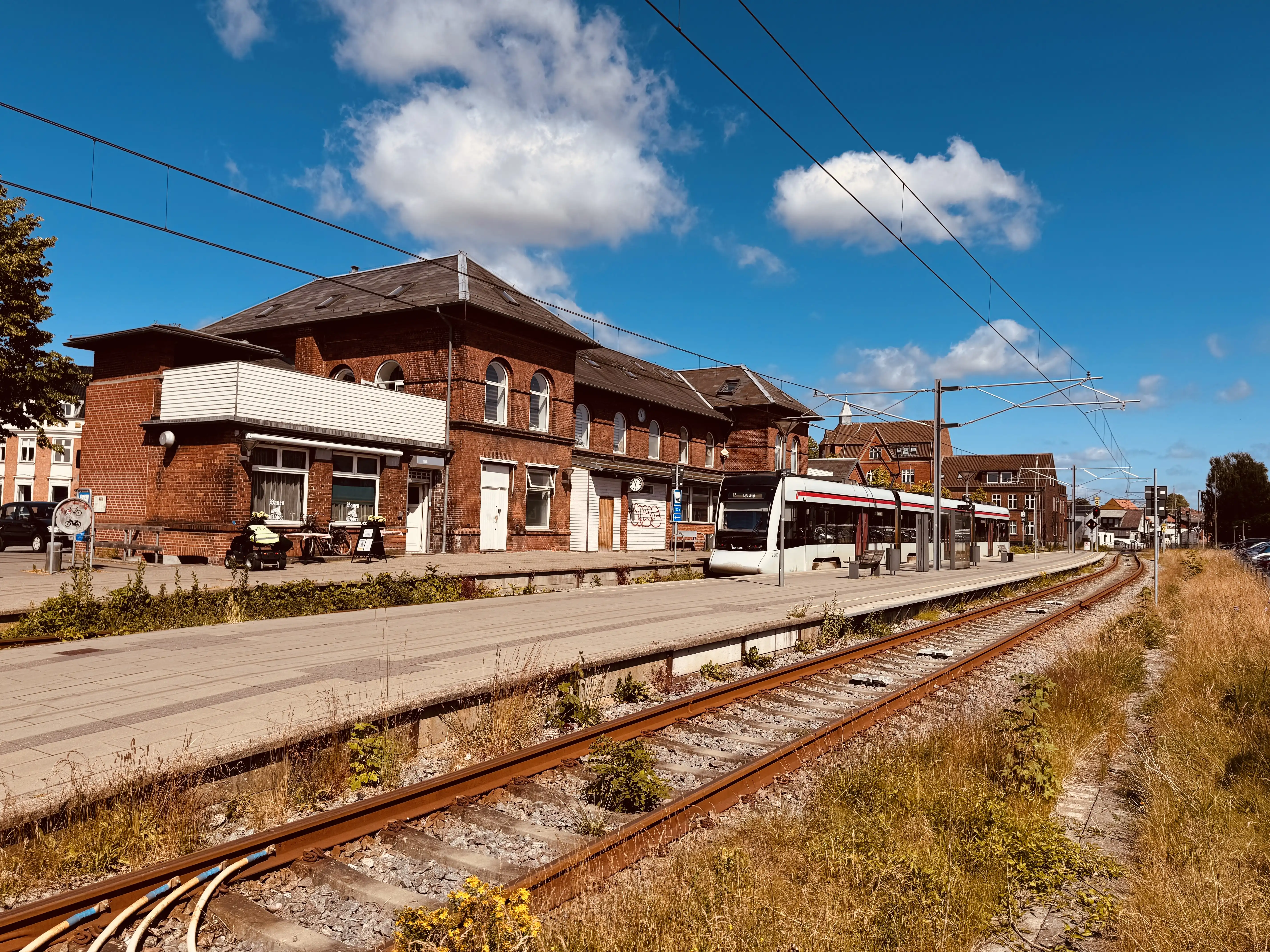 Billede af Odder Letbanestation. Billede af Odder Letbanestation.