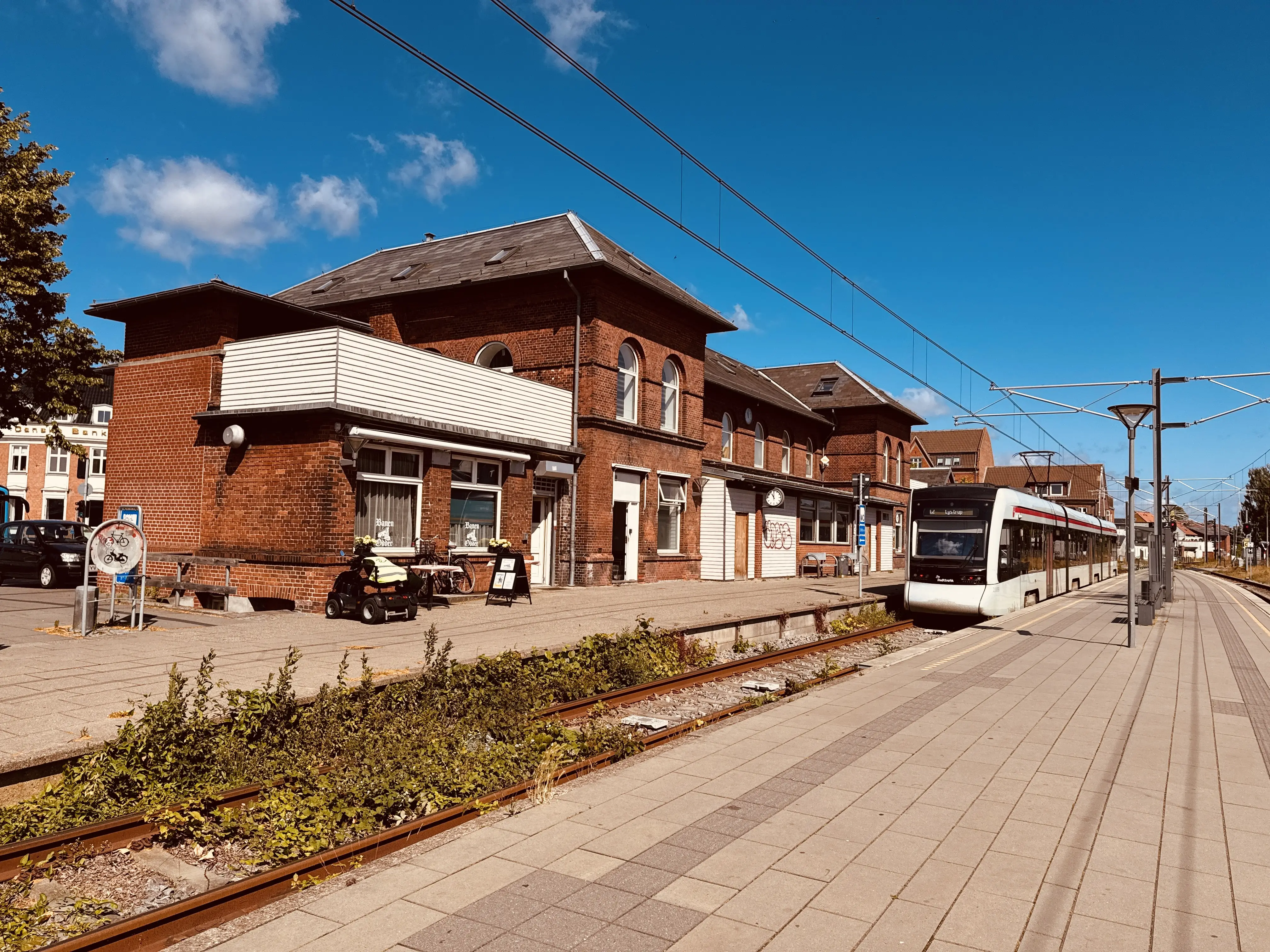 Billede af Odder Letbanestation. Billede af Odder Letbanestation.