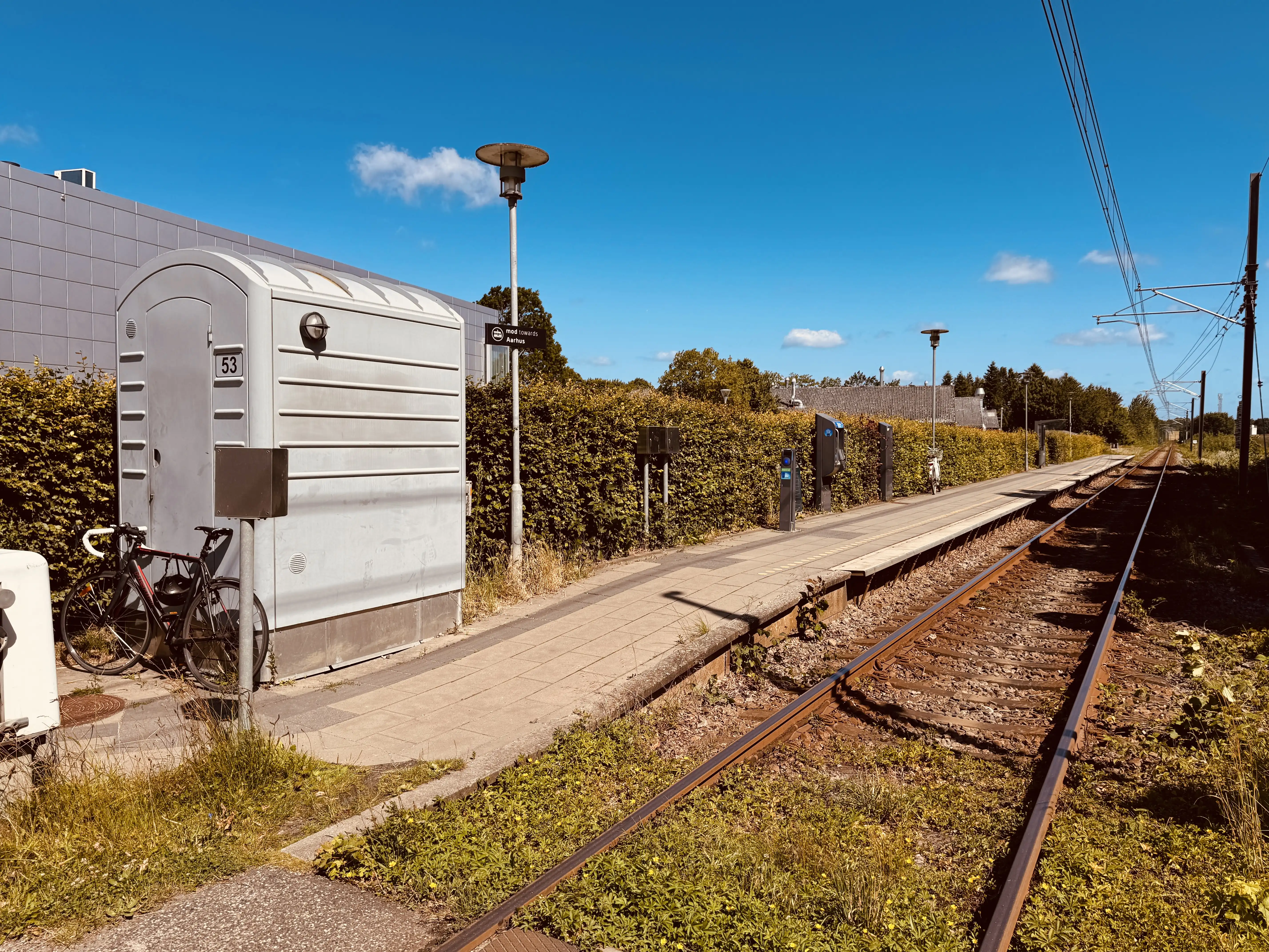 Billede af Rude Havvej Letbanestation.