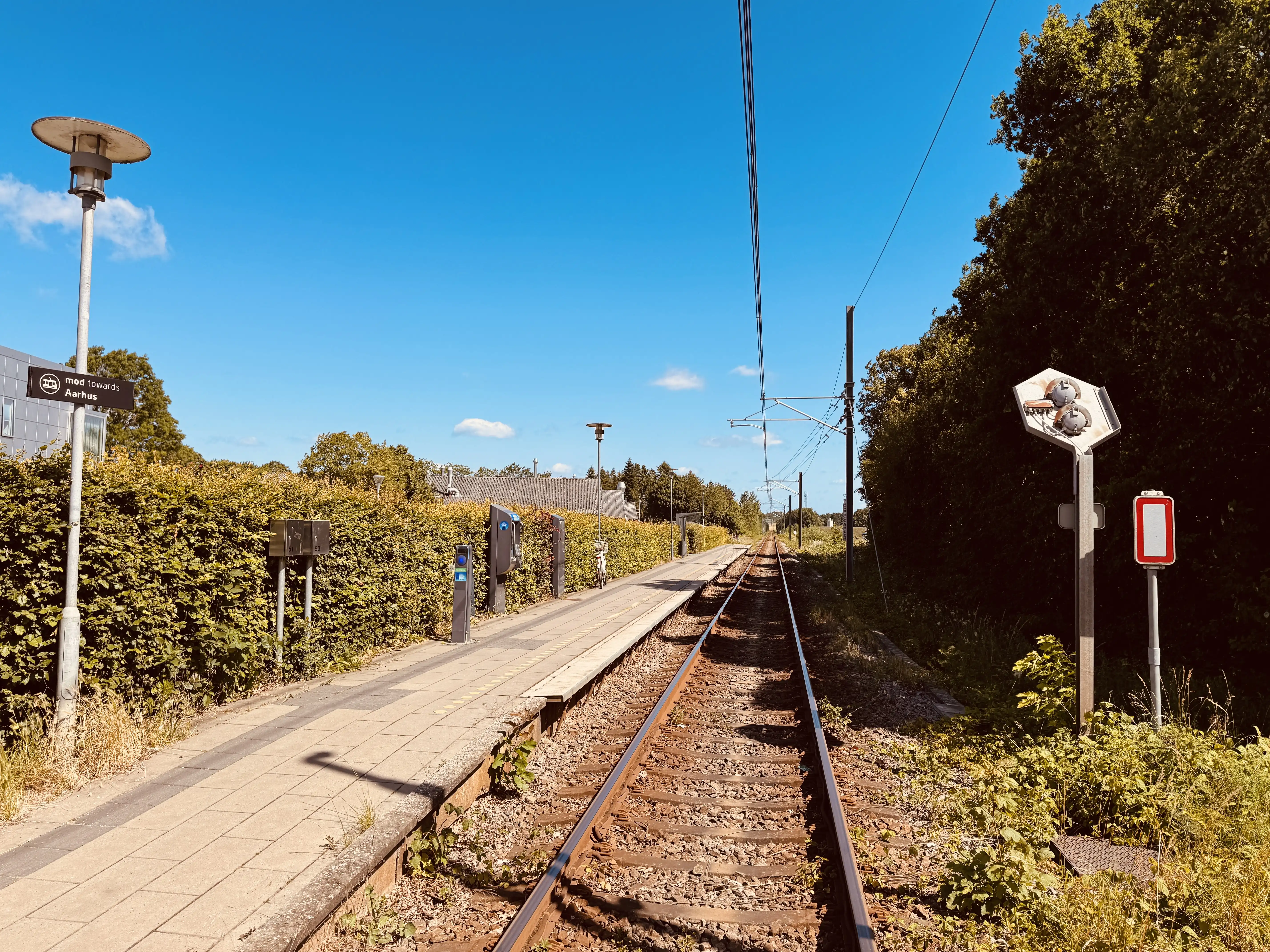 Billede af Rude Havvej Letbanestation.