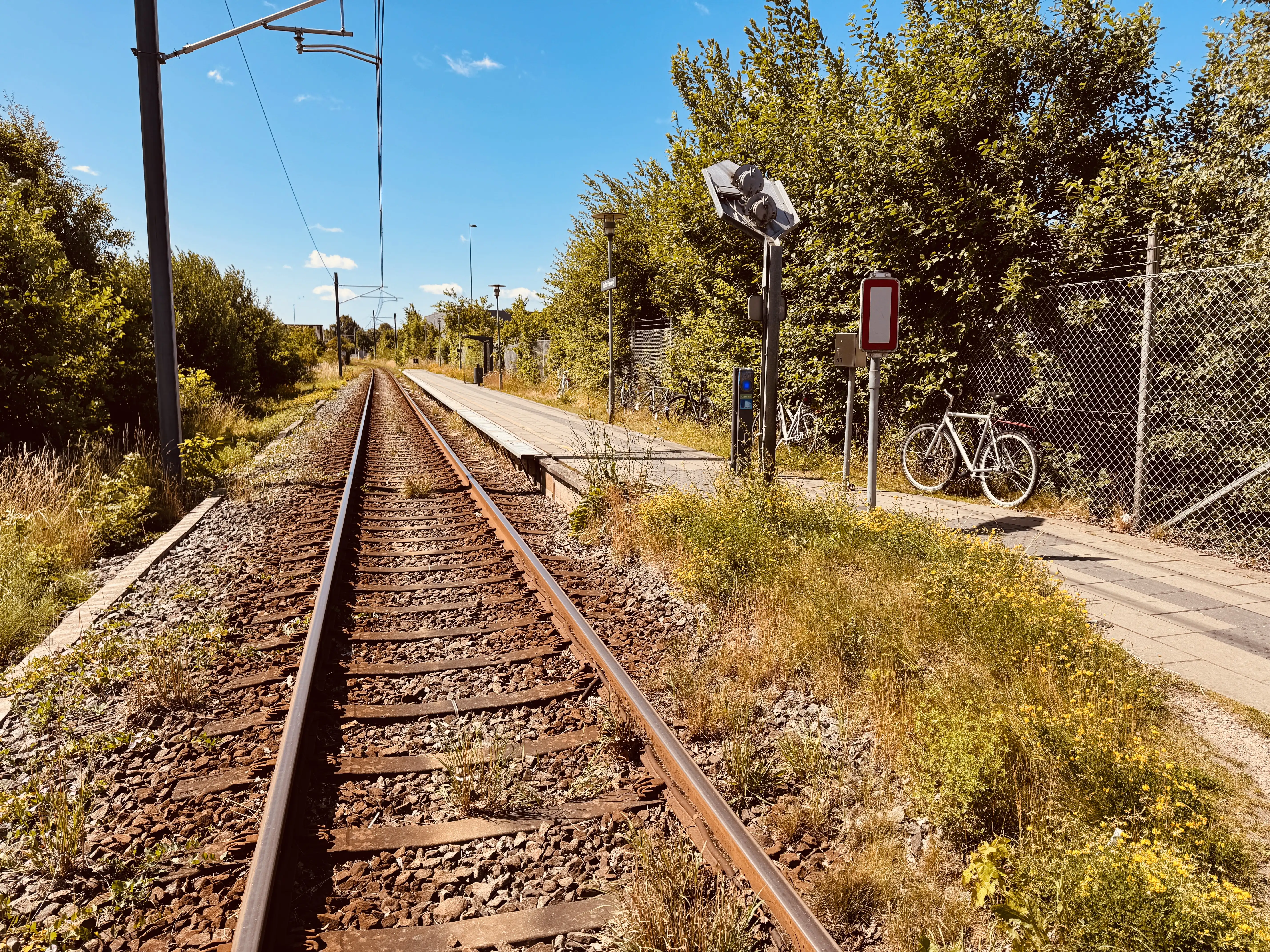 Billede af Rude Havvej Letbanestation.