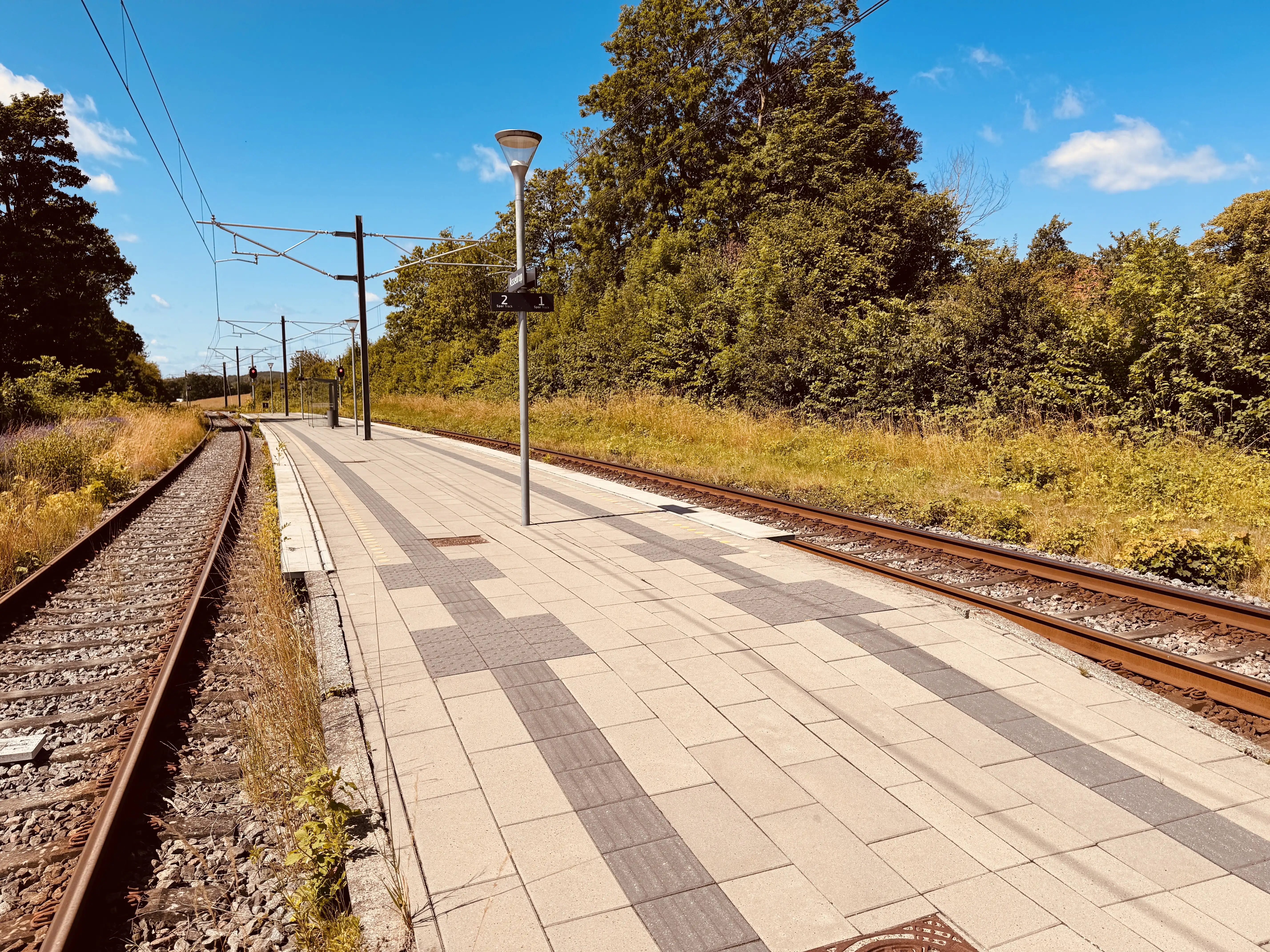 Billede af Assedrup Letbanestation.