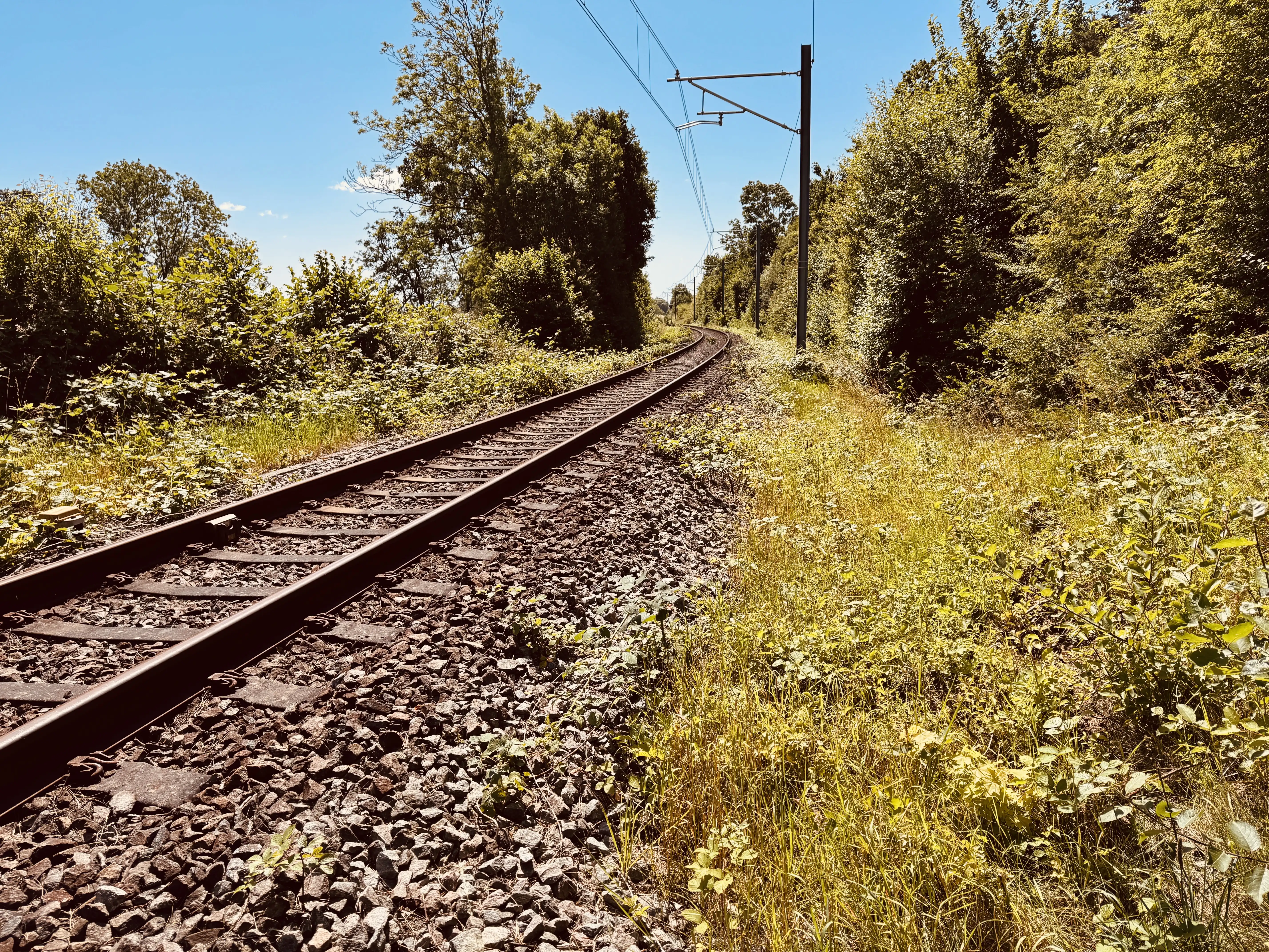 Billede af Banevolden Trinbræt - Trinbræt er nedrevet, men Banevolden Trinbræt har ligget her.