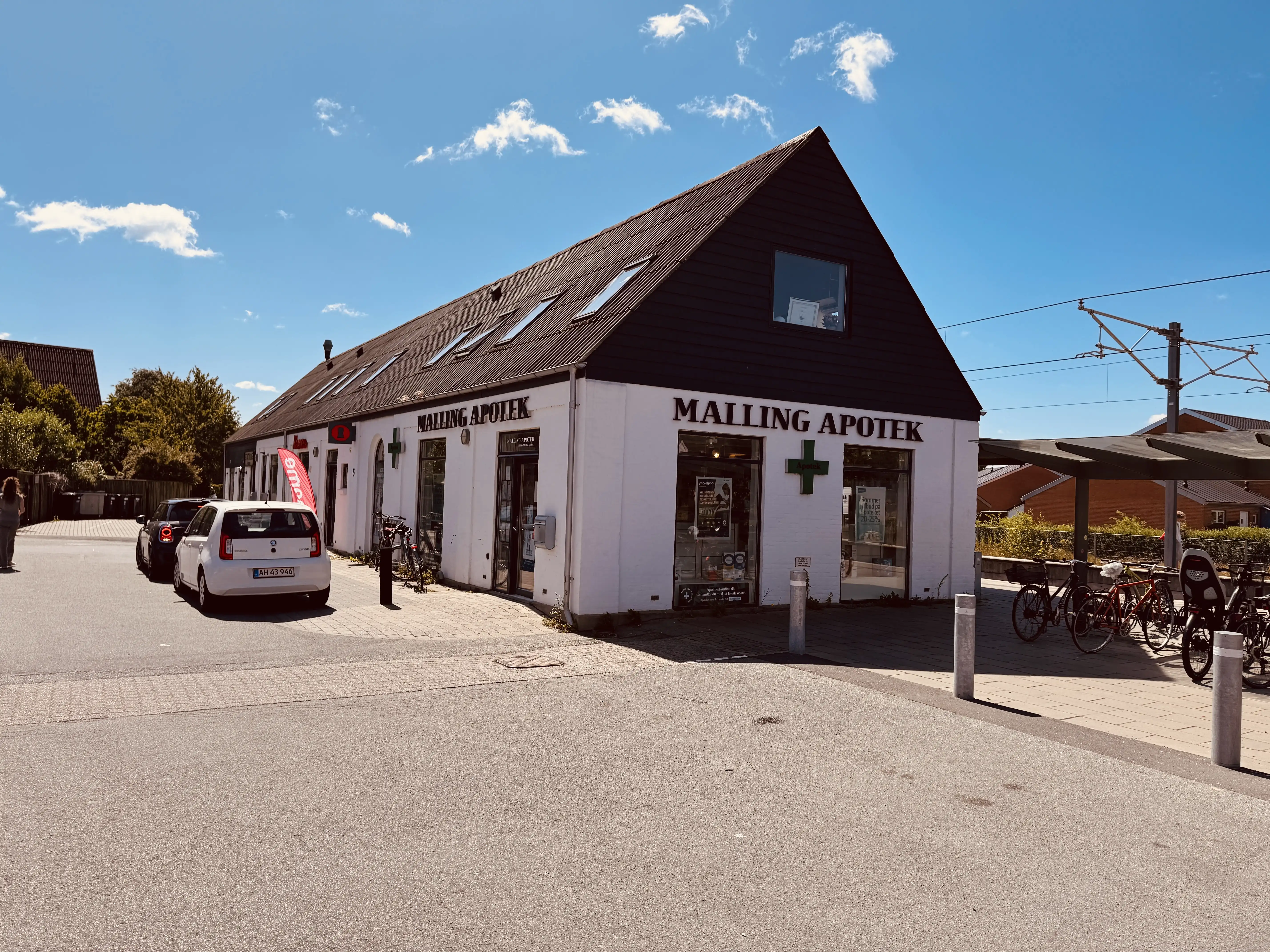 Billede af Malling Station.