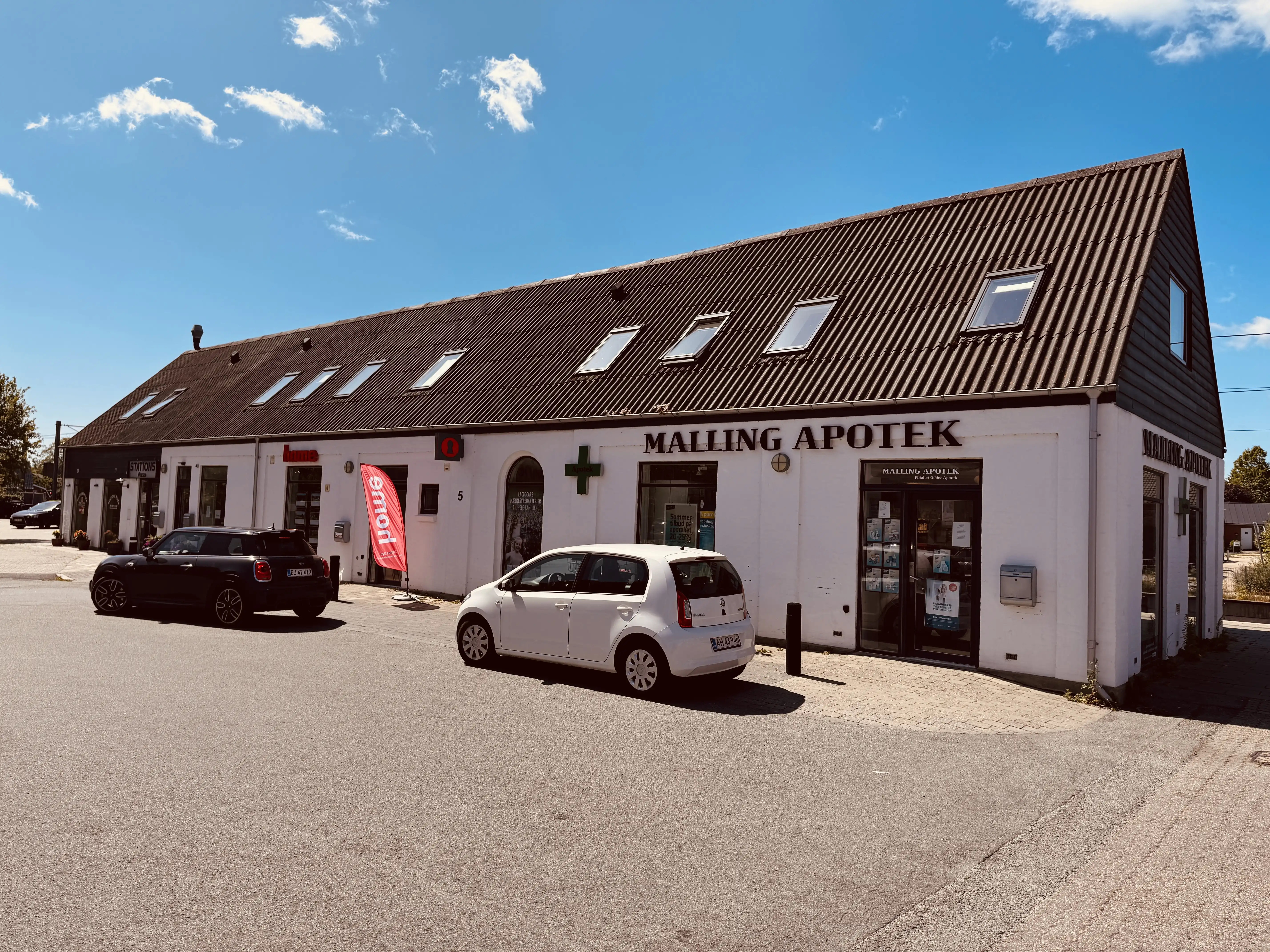 Billede af Malling Station.