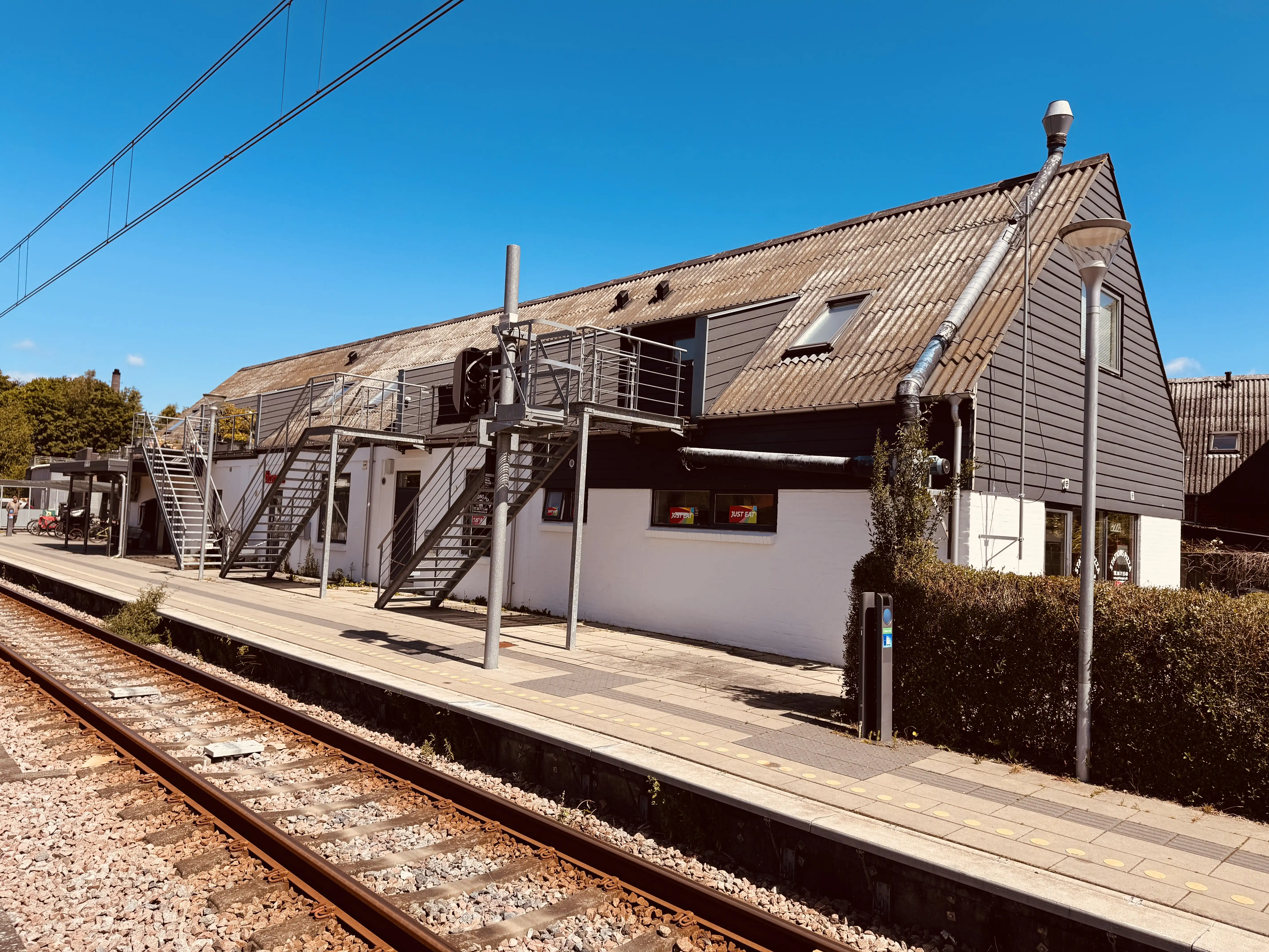 Billede af Malling Station.