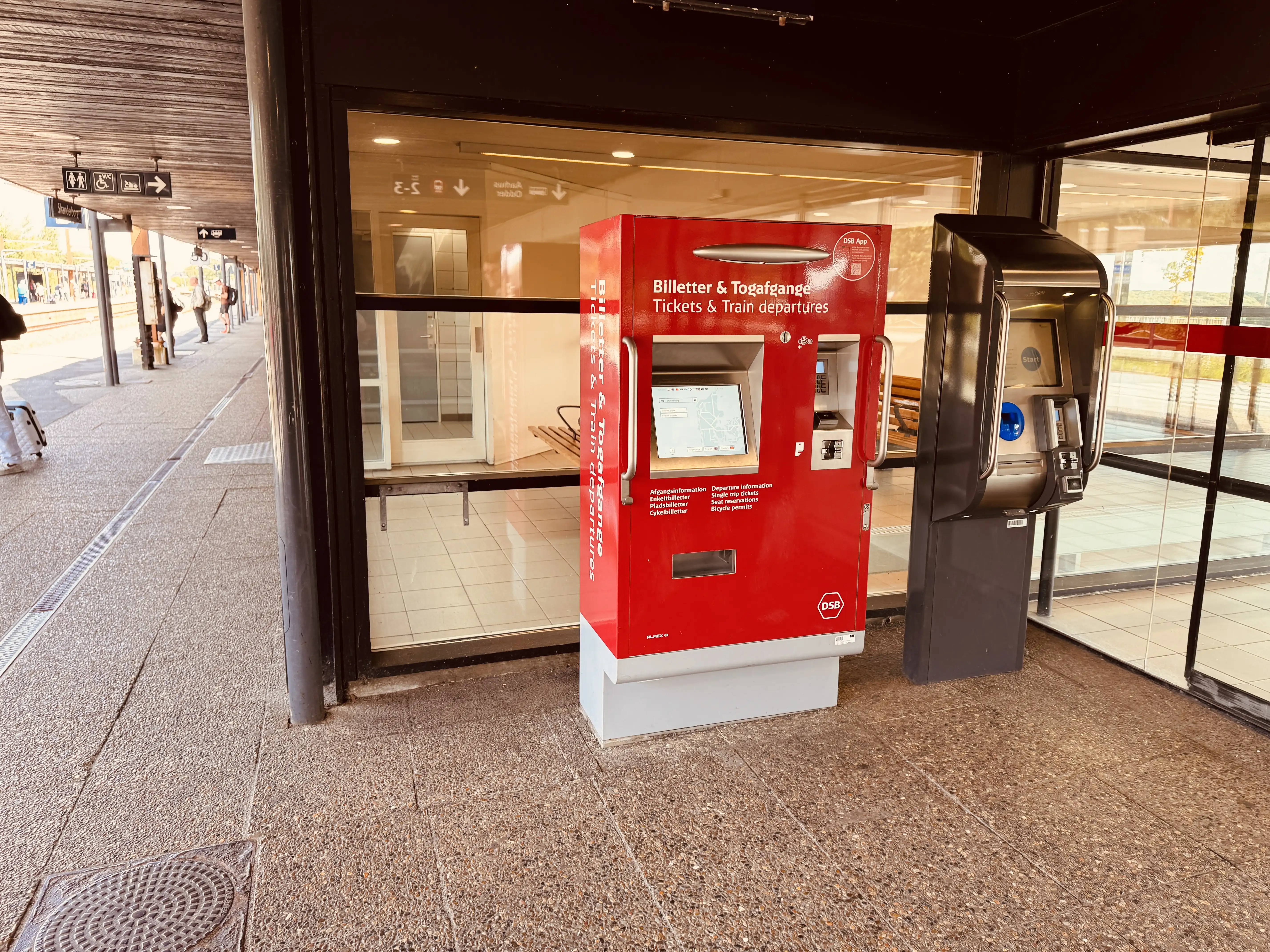 Billede af Skanderborg Station. Billede af Skanderborg Station.