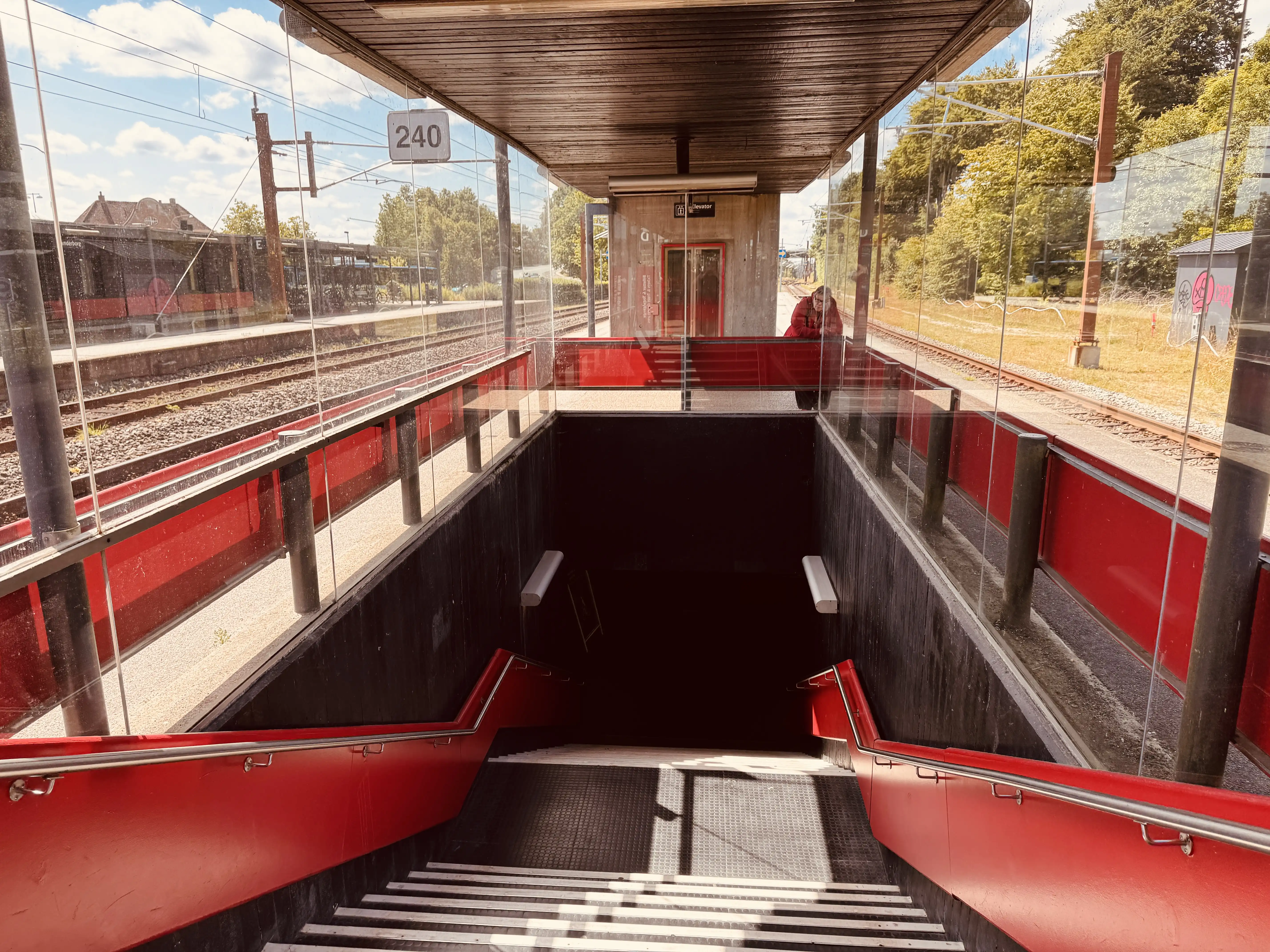 Billede af Skanderborg Station. Billede af Skanderborg Station.