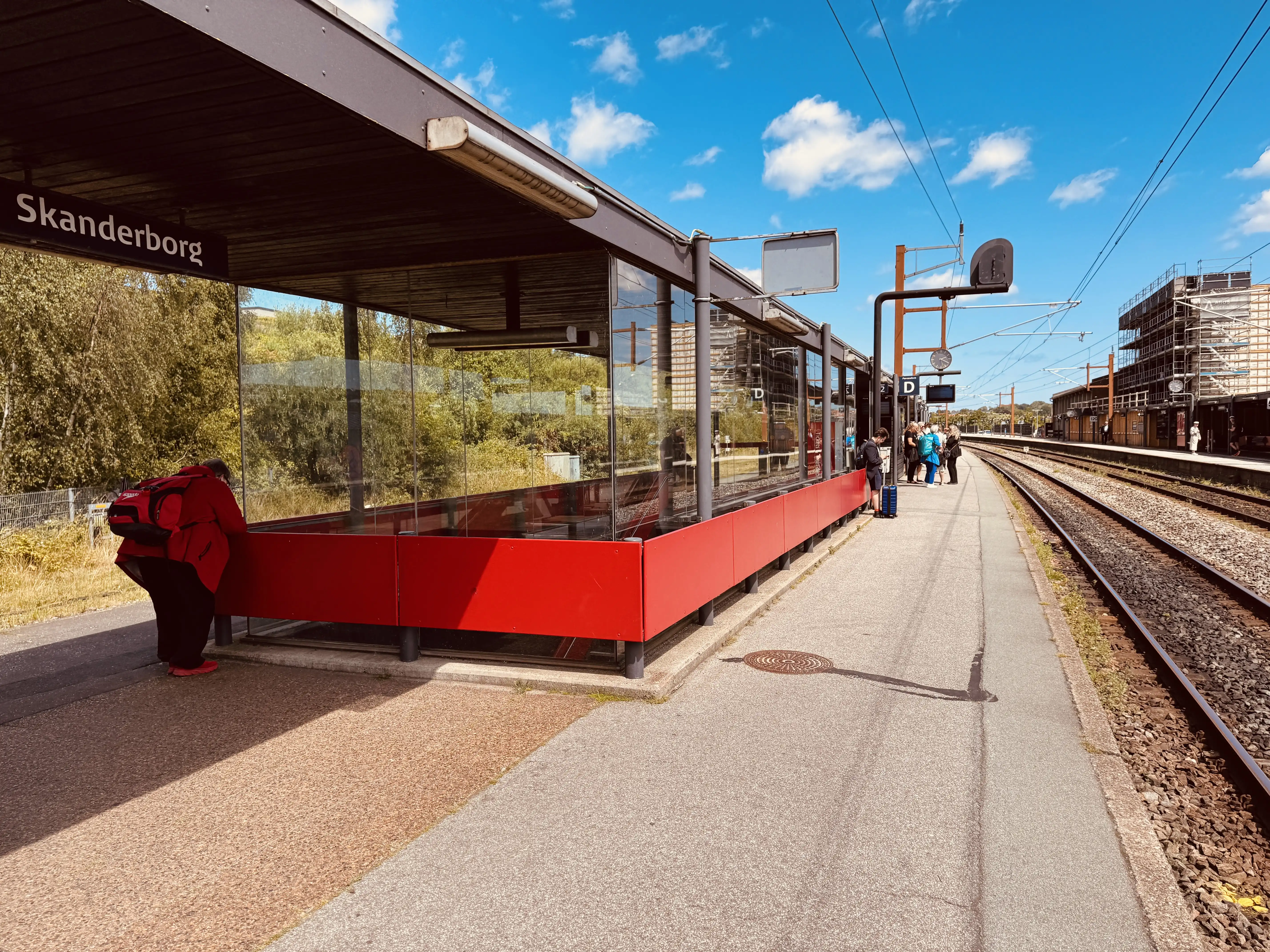 Billede af Skanderborg Station. Billede af Skanderborg Station.