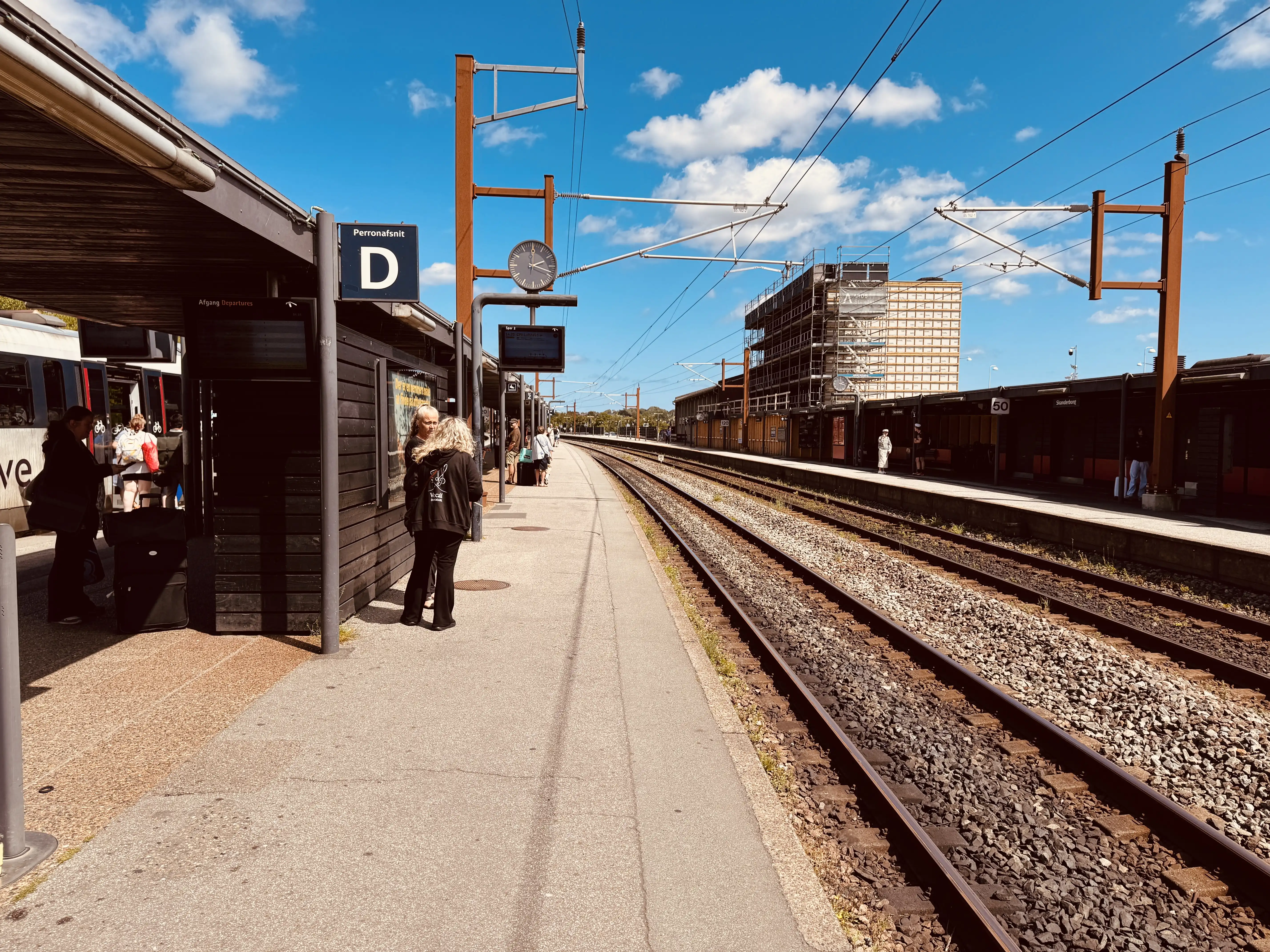 Billede af Skanderborg Station. Billede af Skanderborg Station.