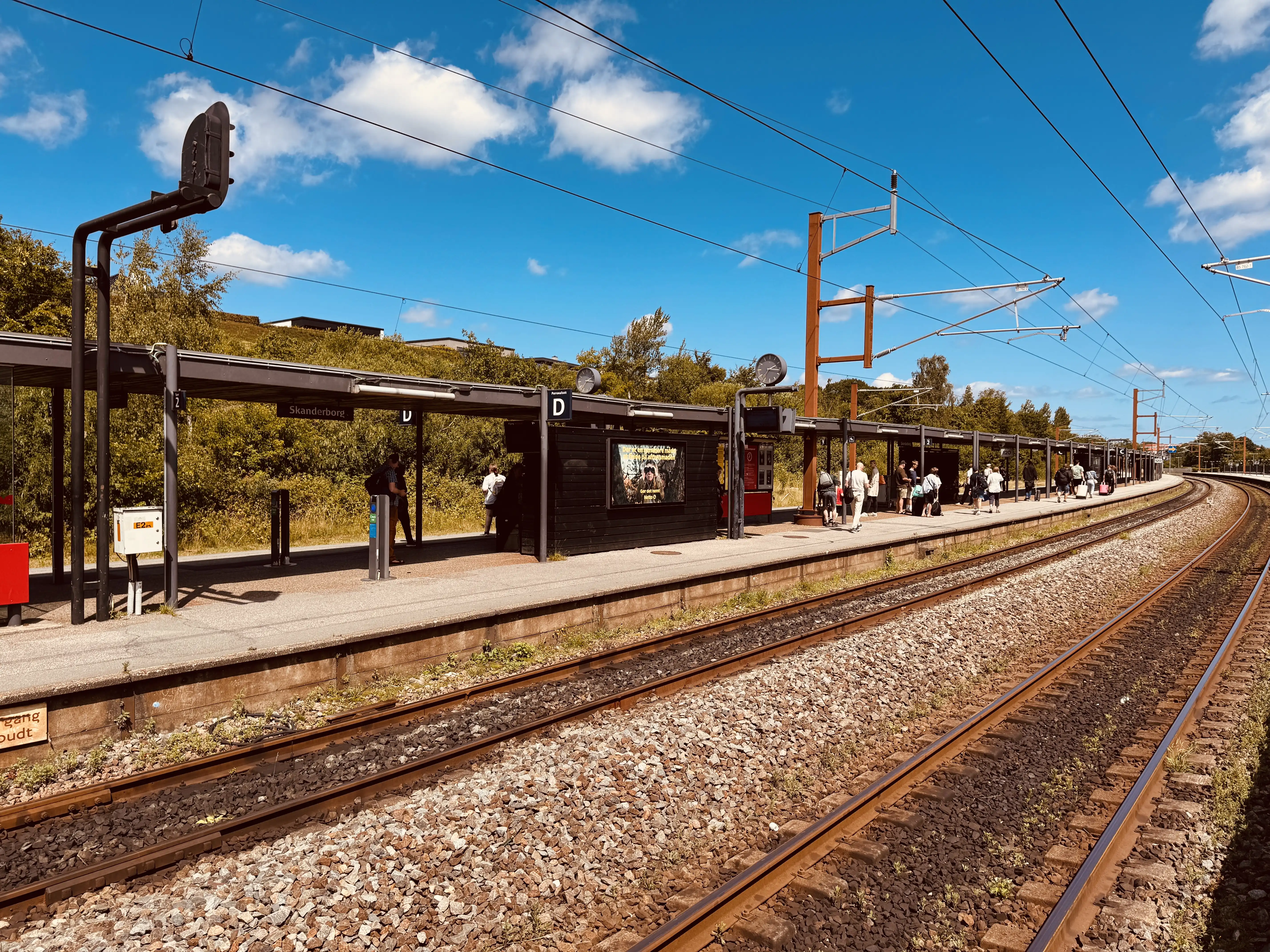Billede af Skanderborg Station. Billede af Skanderborg Station.