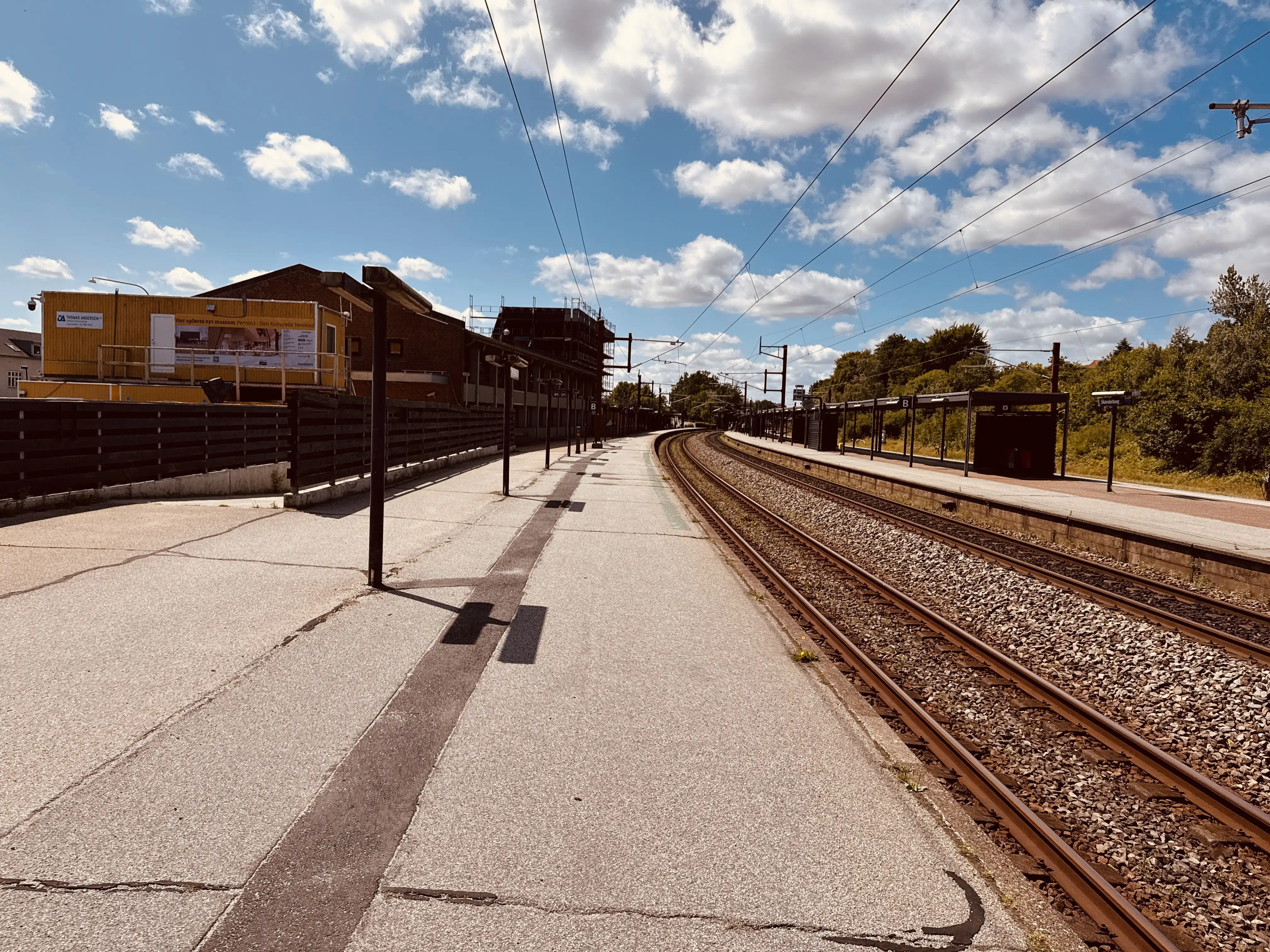 Billede af Skanderborg Station. Billede af Skanderborg Station.