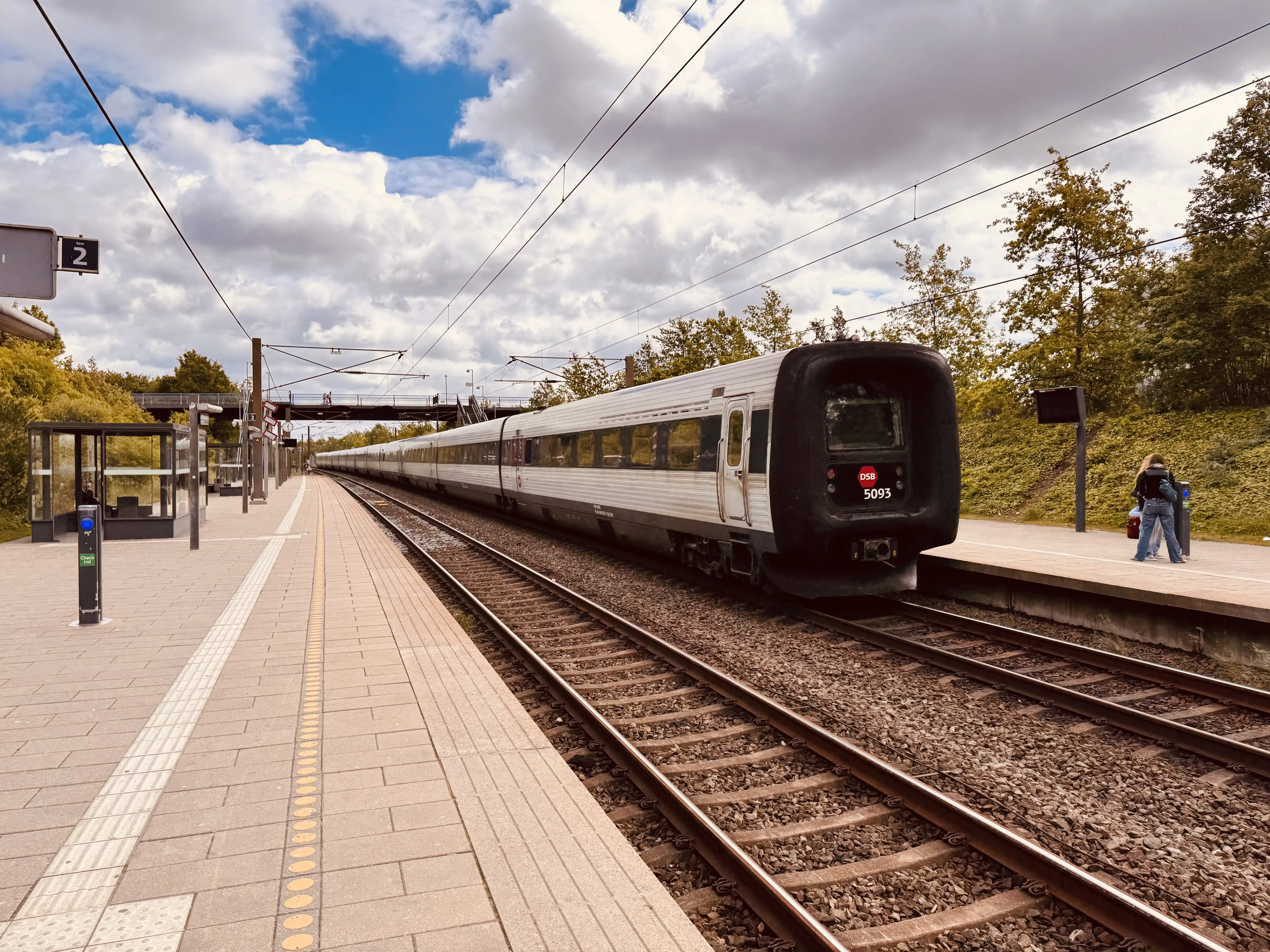 Billede af DSB MF 5093 fotograferet ud for Ørestad Trinbræt.