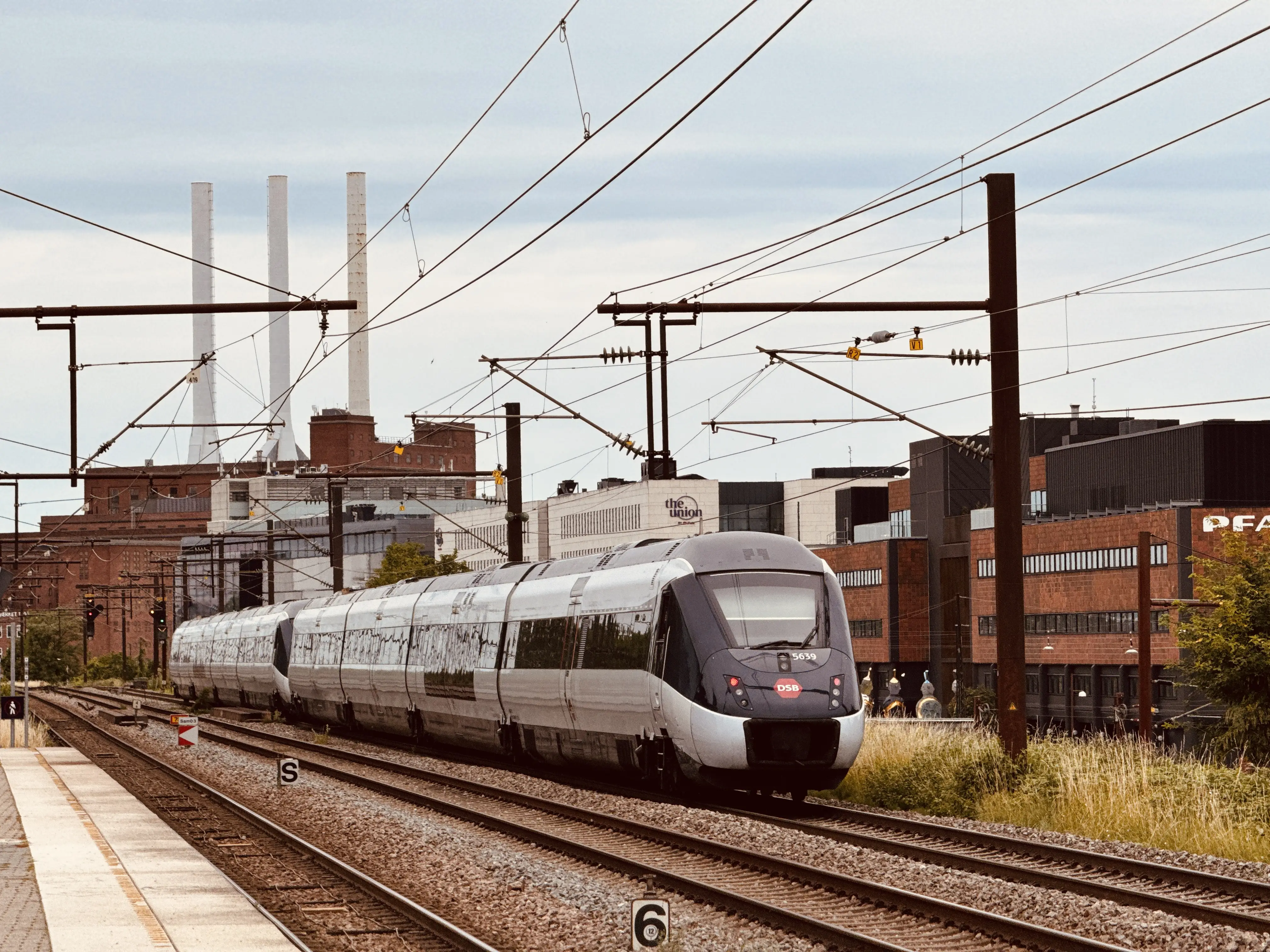 Billede af DSB MG 5639 fotograferet ud for Nordhavn S-togstrinbræt.