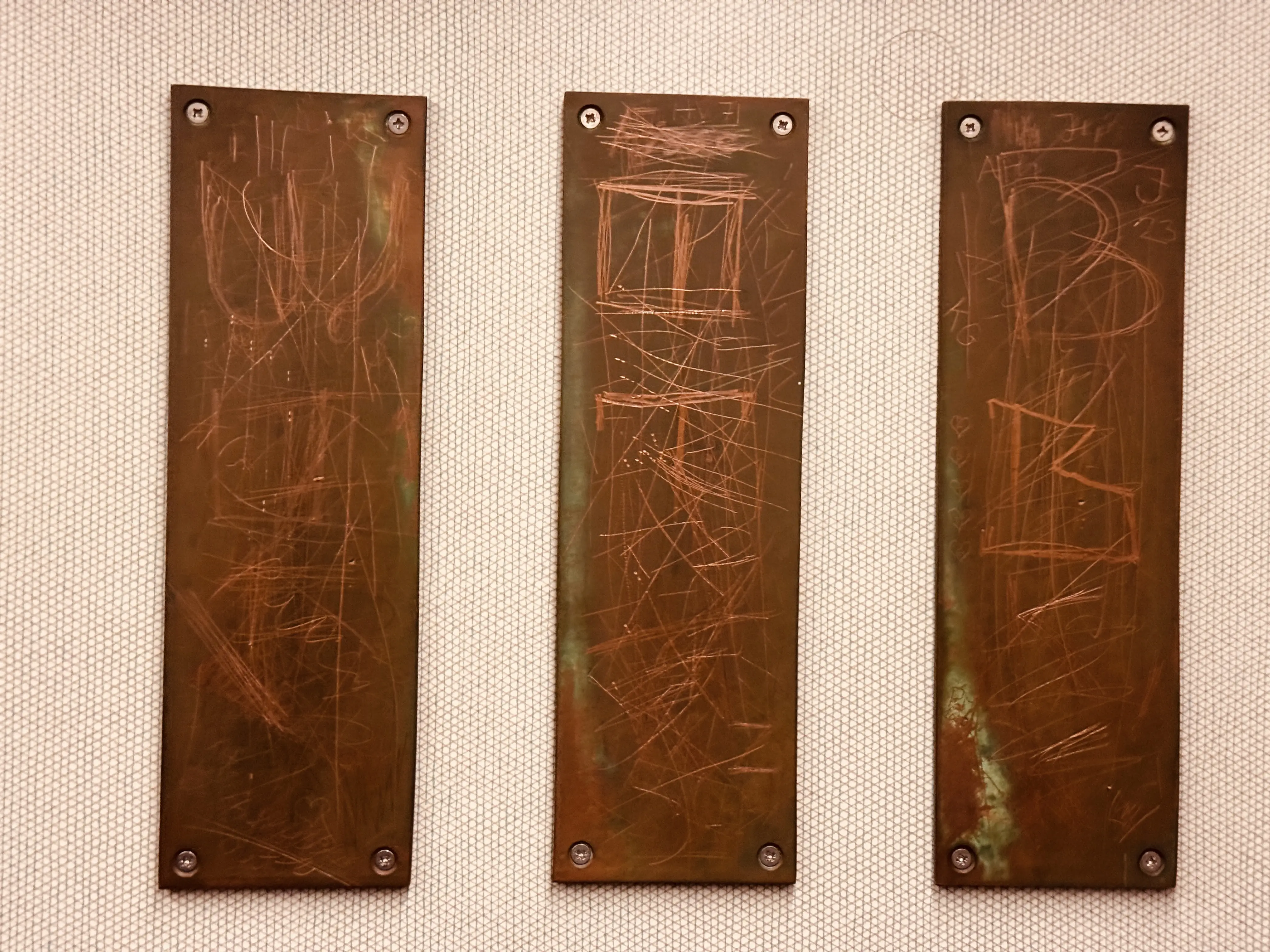 Billede af udsmykningen af DSB ER 2011.