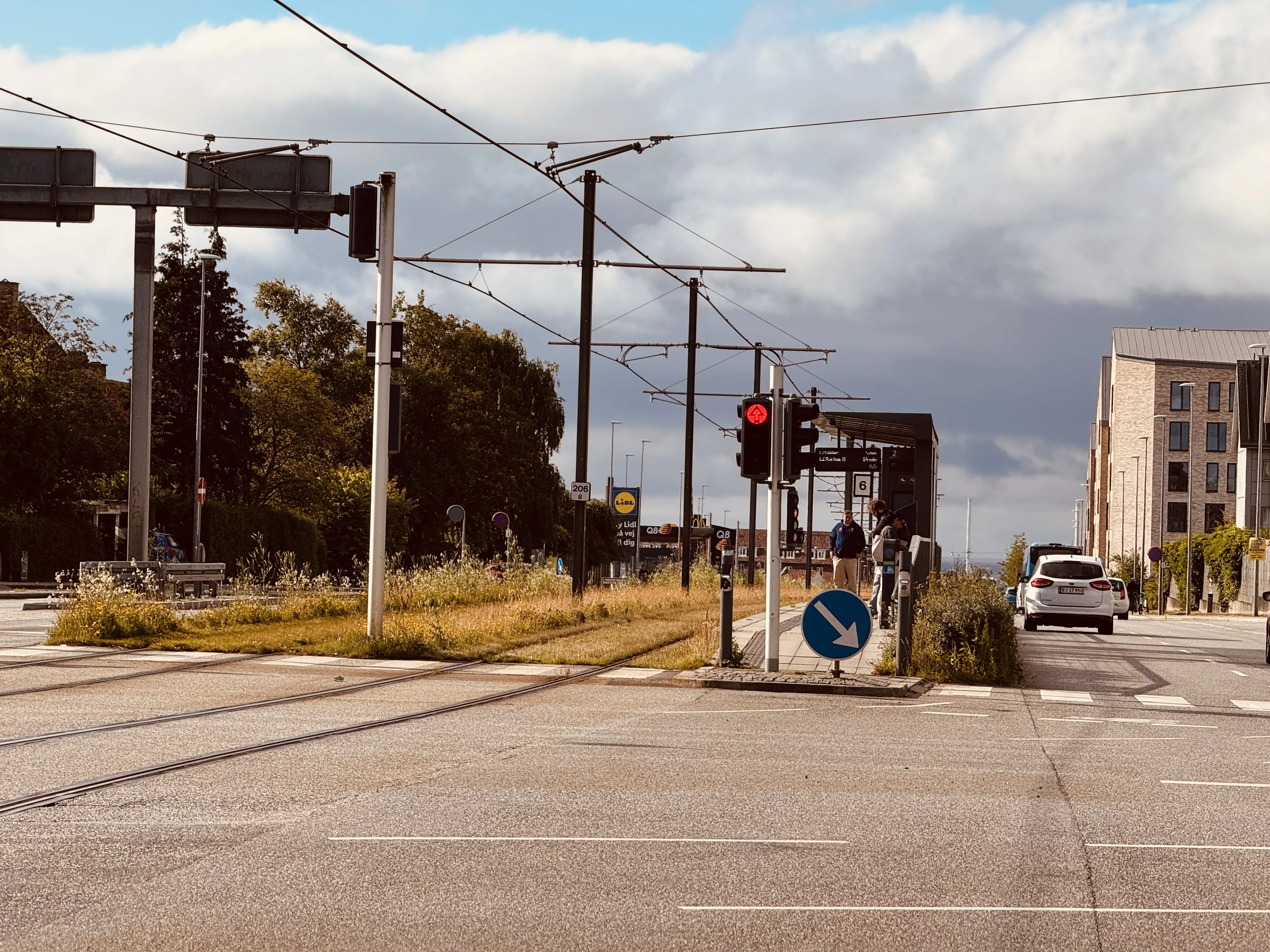Billede af Vandtårnet (Ringvejen) Letbanestation. Billede af Vandtårnet (Ringvejen) Letbanestation.