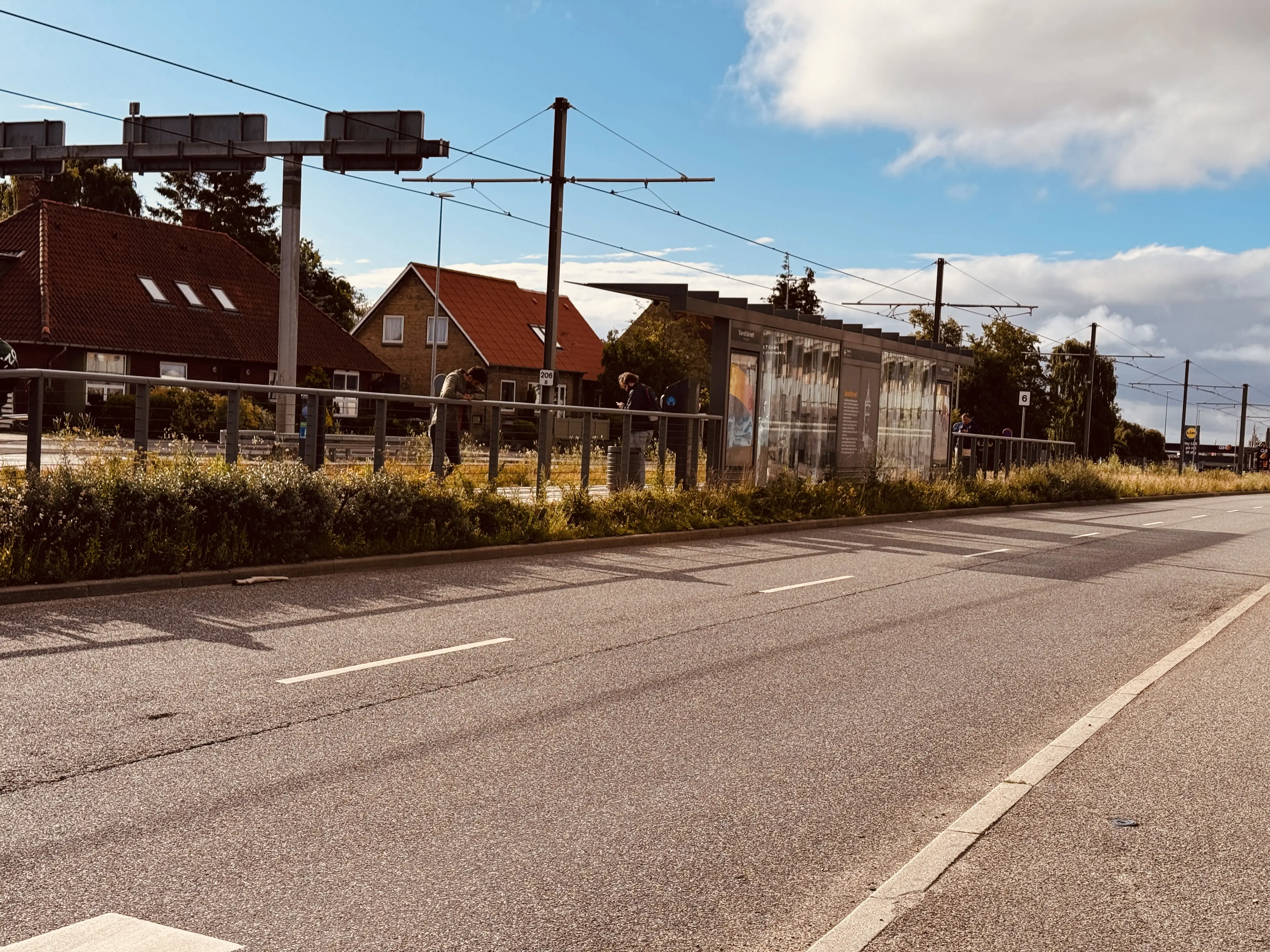 Billede af Vandtårnet (Ringvejen) Letbanestation. Billede af Vandtårnet (Ringvejen) Letbanestation.