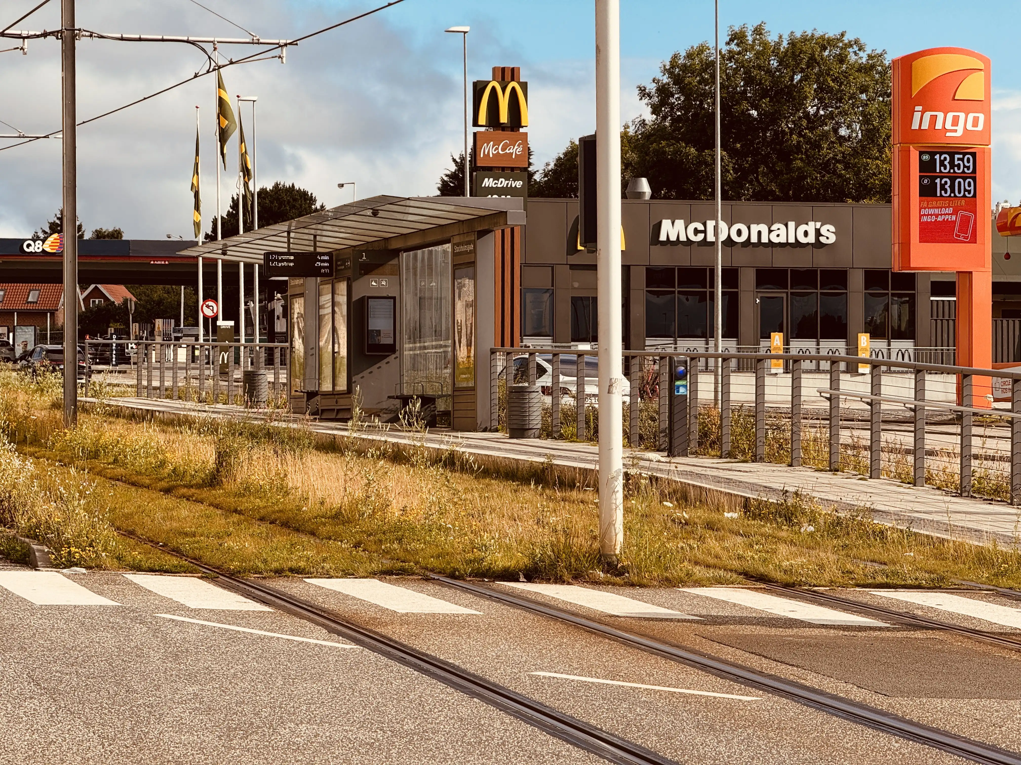 Billede af Stockholmsgade Letbanestation.