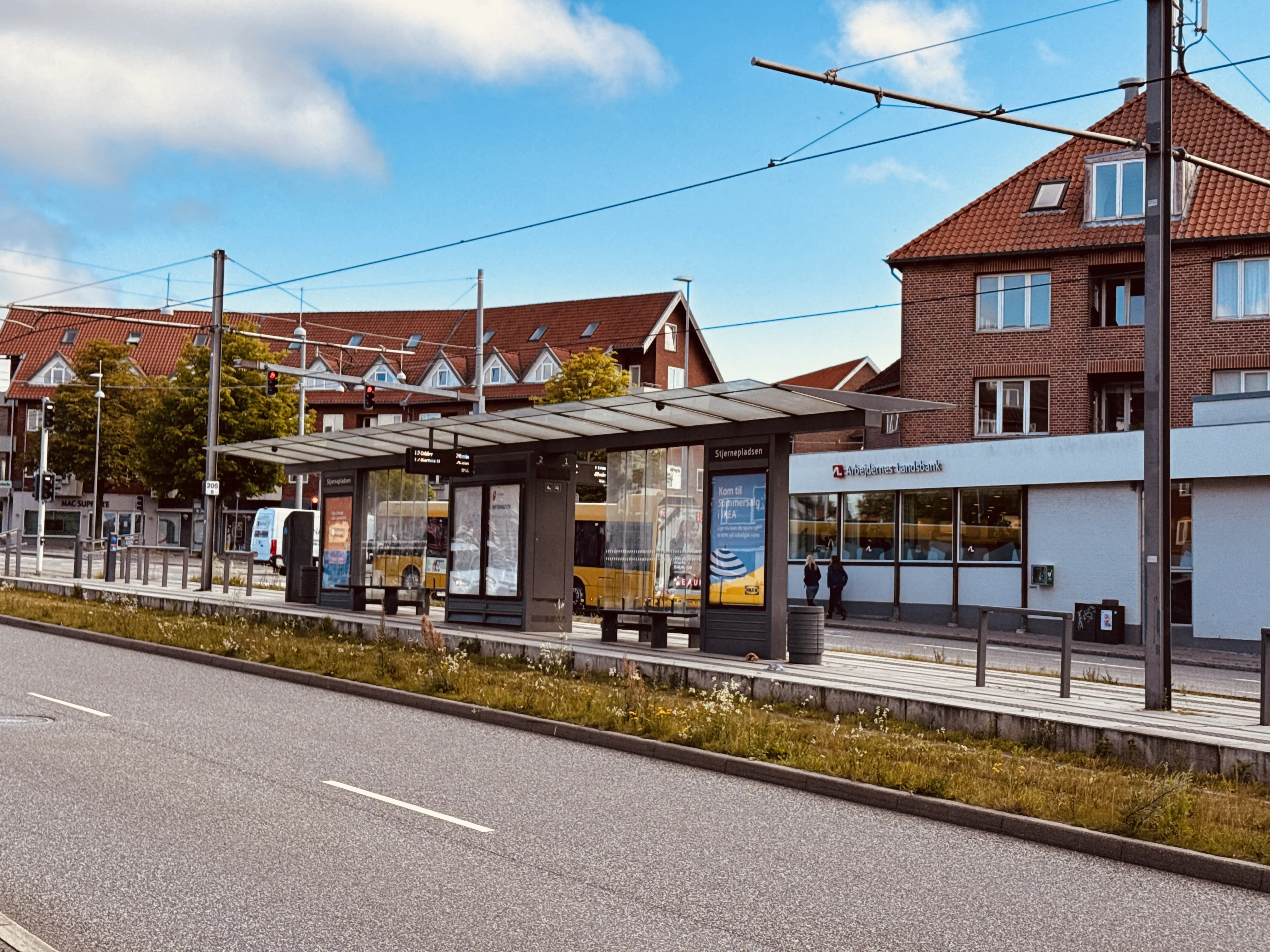 Billede af Stjernepladsen Letbanestation. Billede af Stjernepladsen Letbanestation.