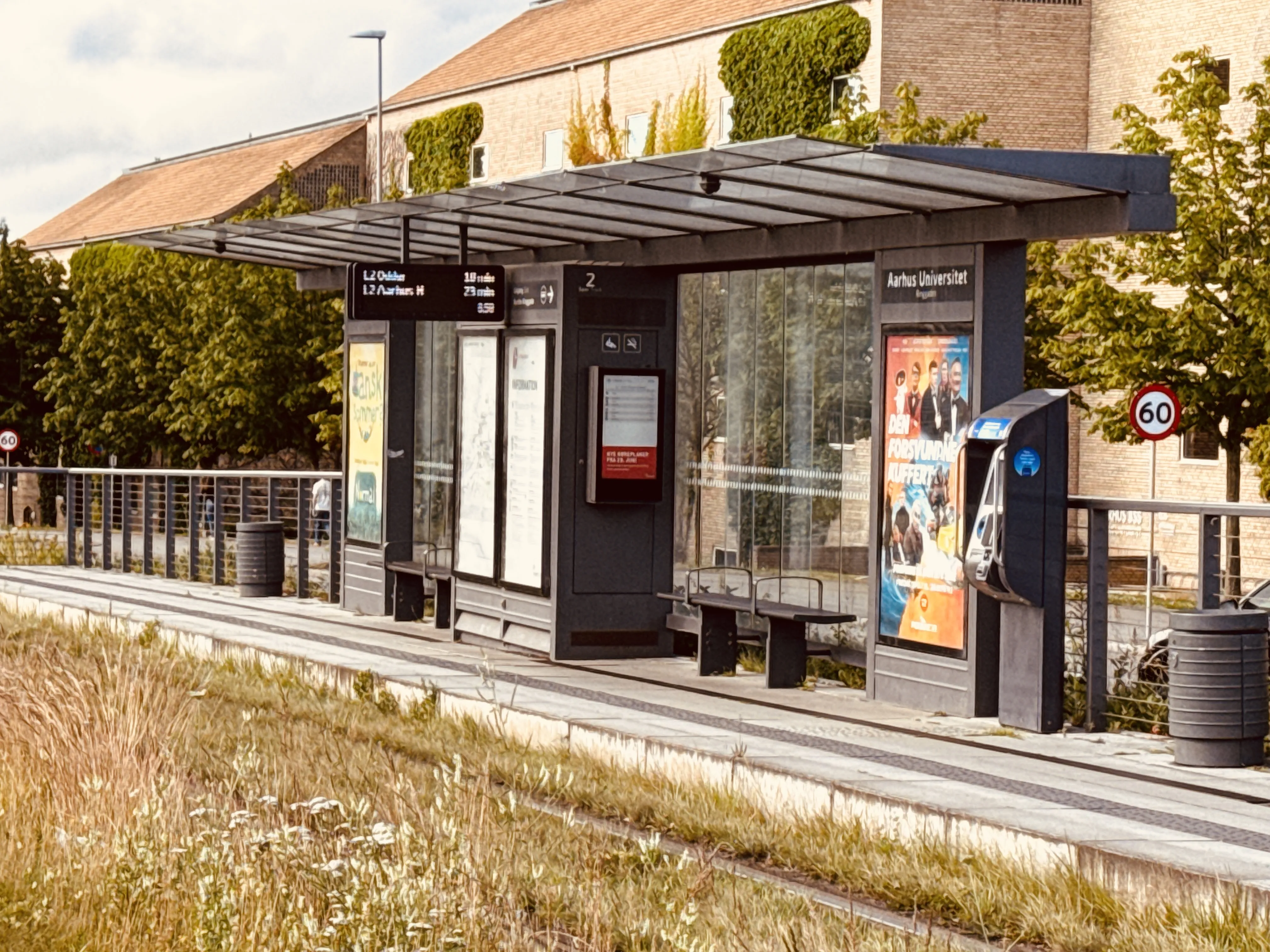 Billede af Aarhus Universitet (Ringgaden) Letbanestation.