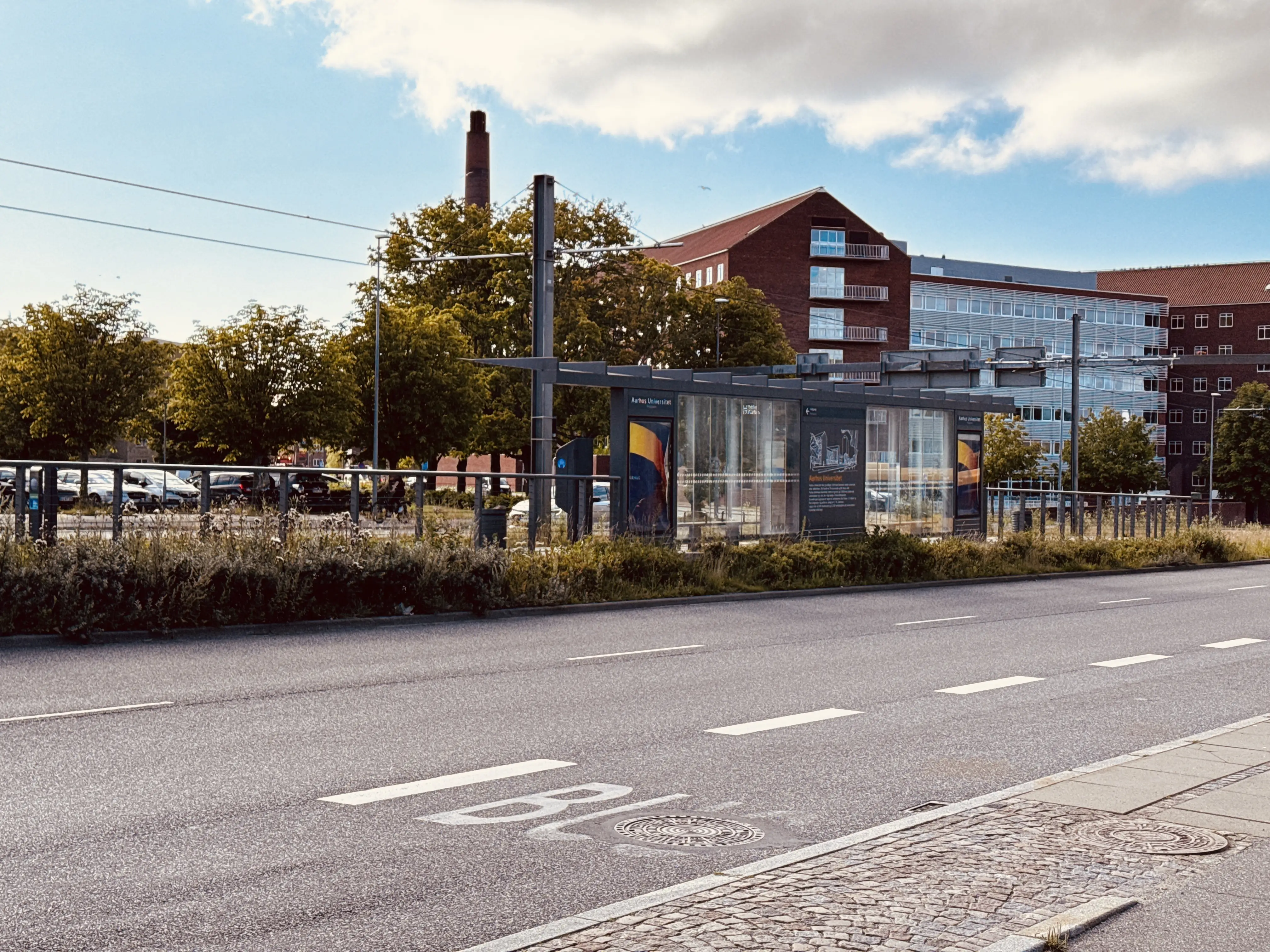 Billede af Aarhus Universitet (Ringgaden) Letbanestation.