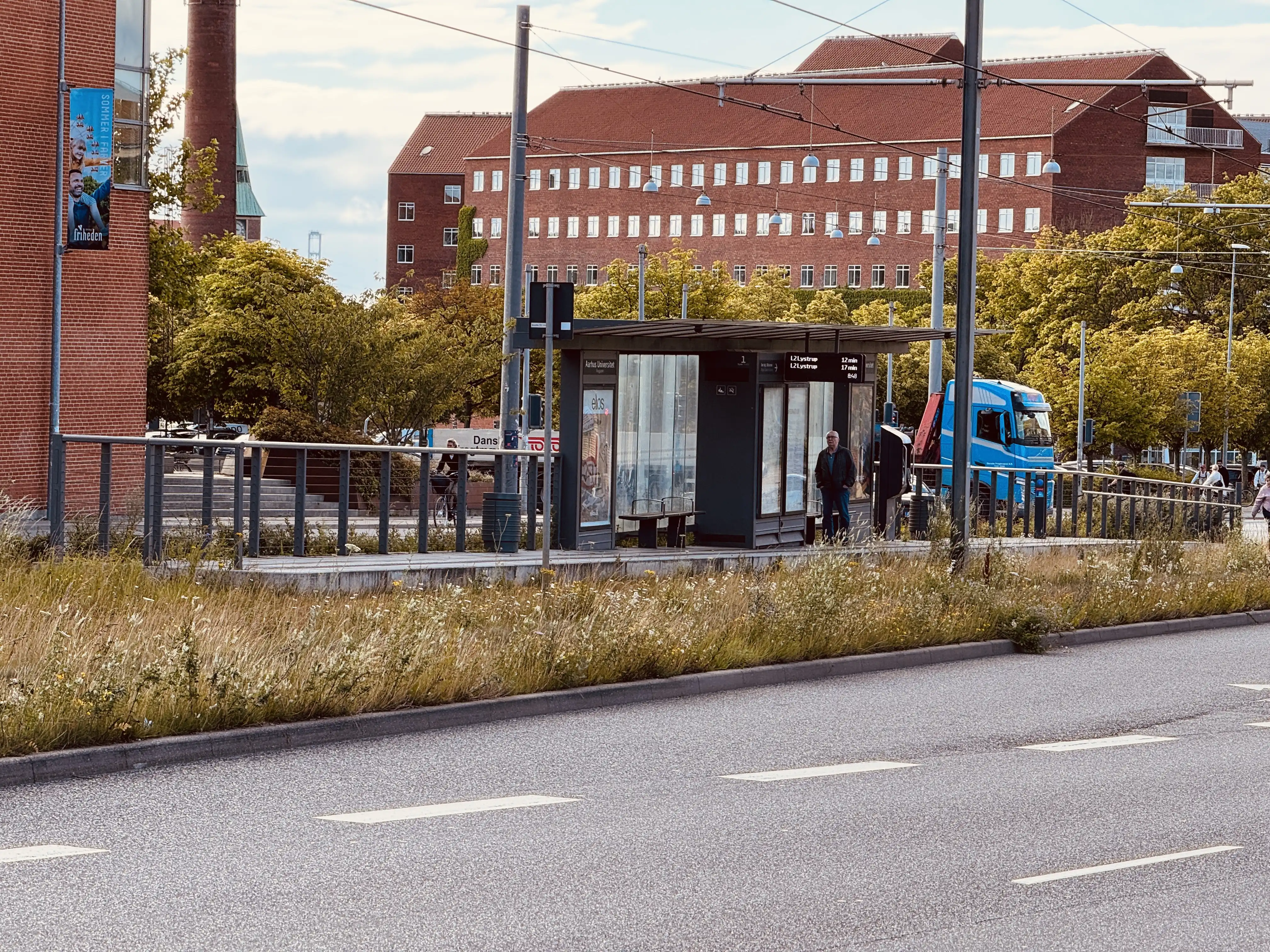 Billede af Aarhus Universitet (Ringgaden) Letbanestation.