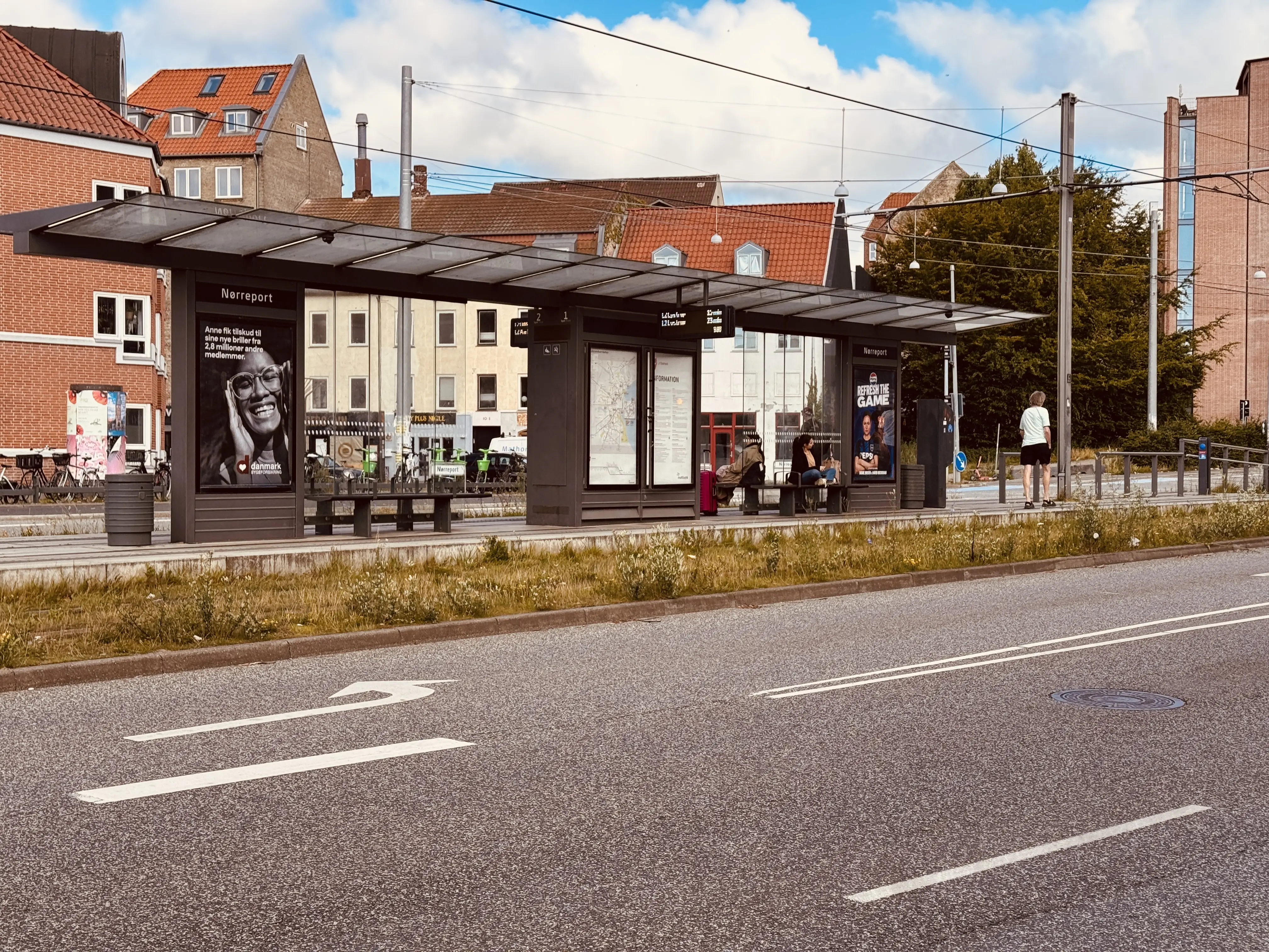 Billede af Nørreport Aarhus Letbanestation. Billede af Nørreport Aarhus Letbanestation.