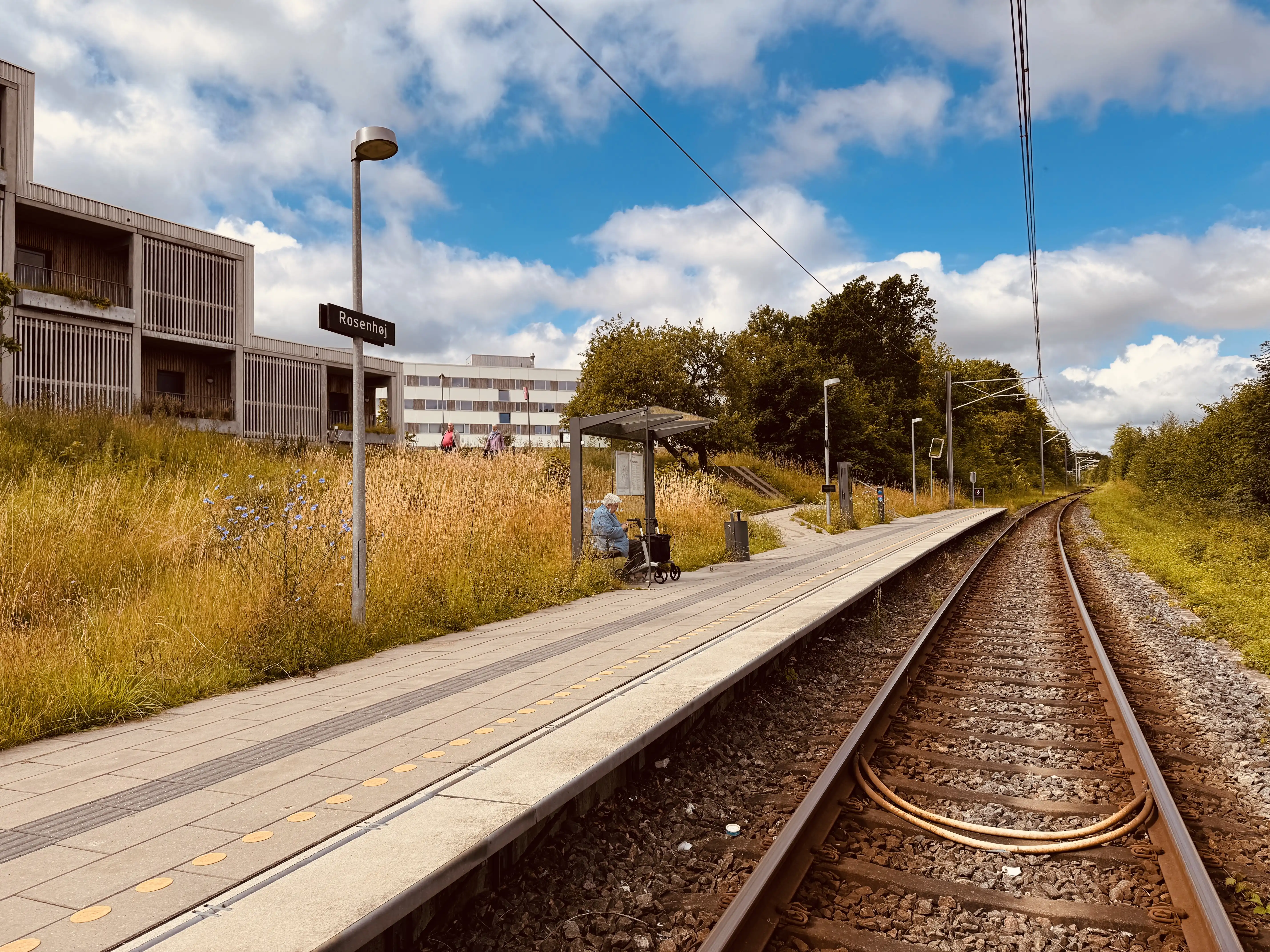 Billede af Rosenhøj Letbanestation. Billede af Rosenhøj Letbanestation.