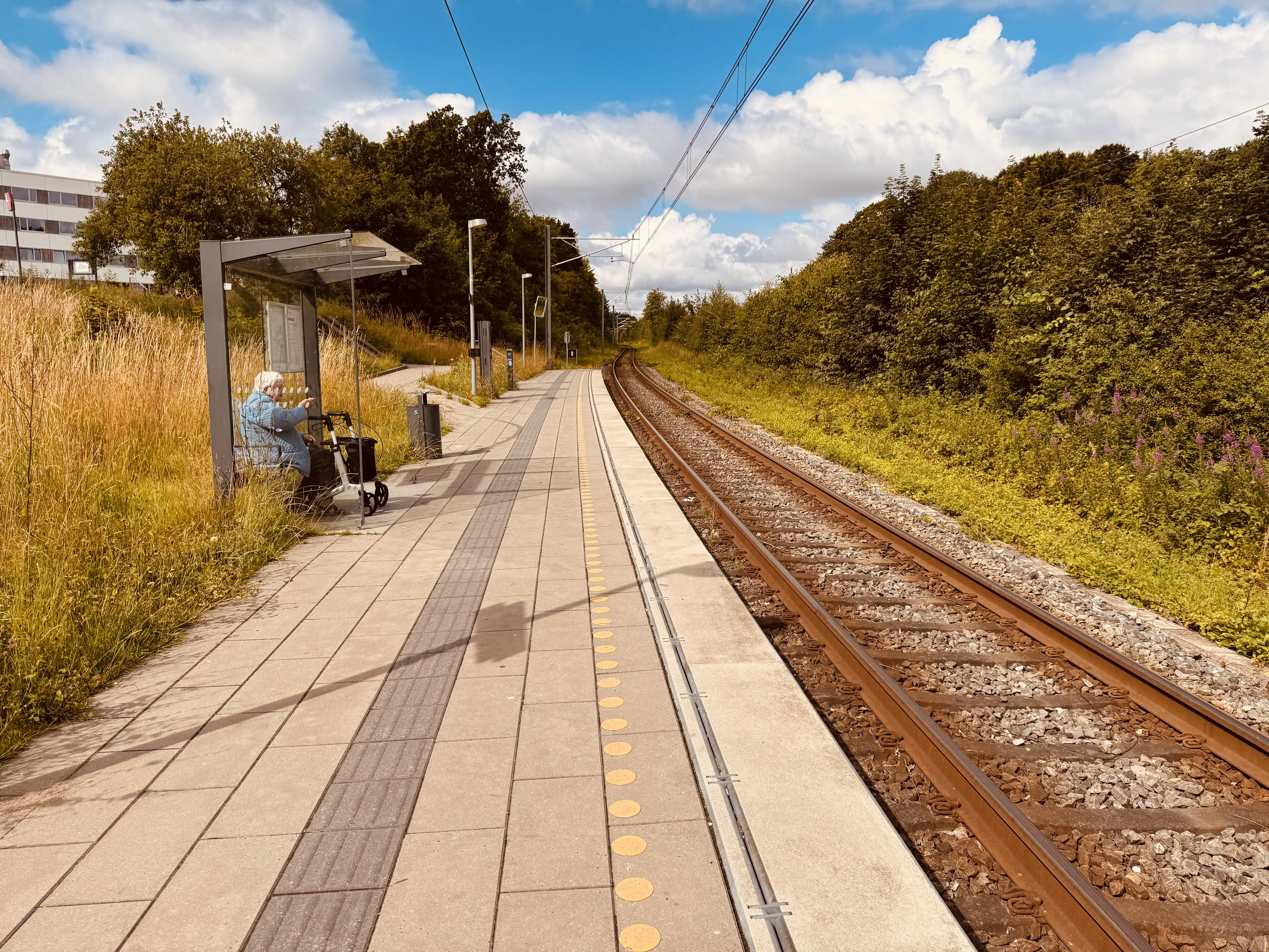 Billede af Rosenhøj Letbanestation.