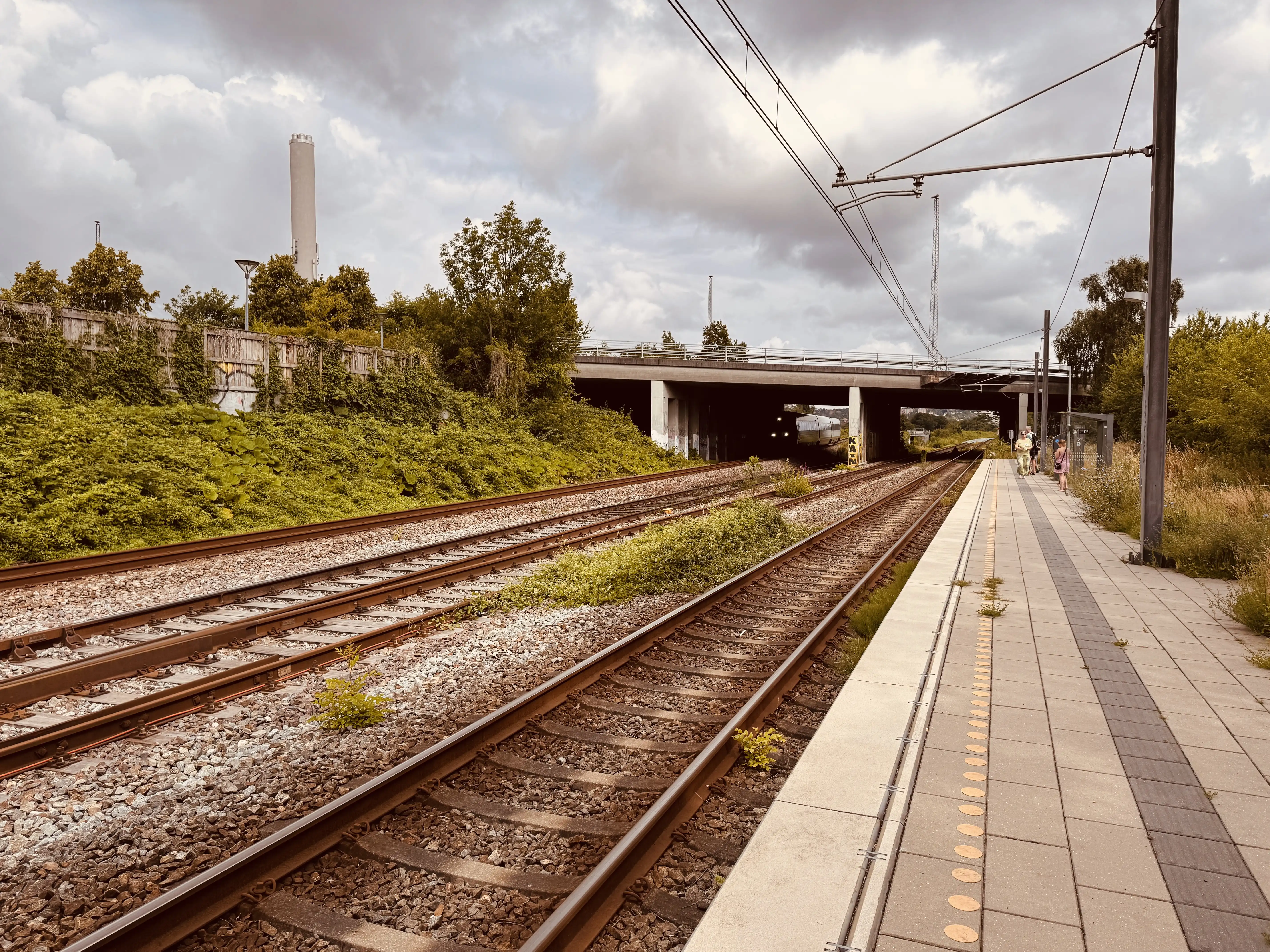Billede af Kongsvang Letbanestation.