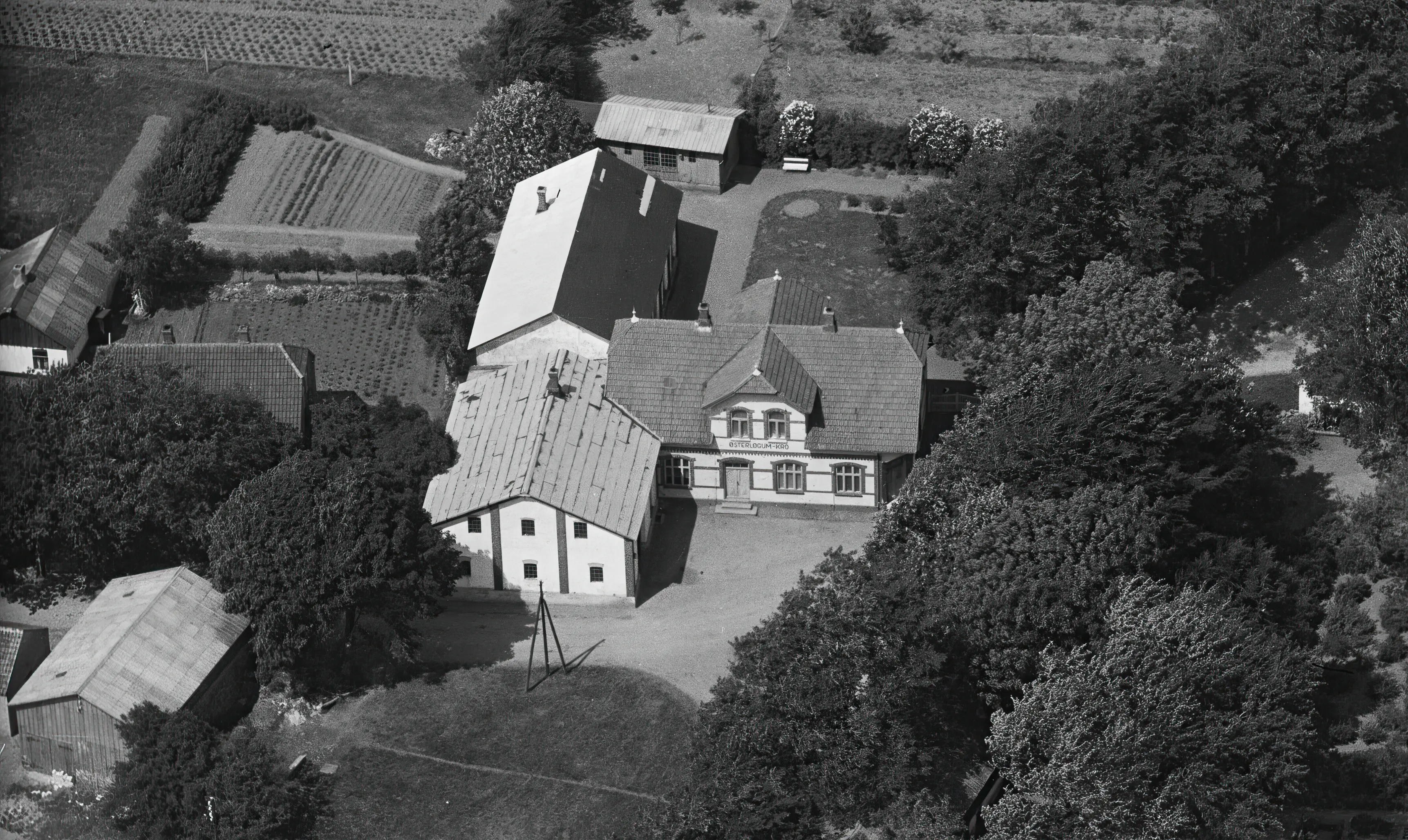 Billede af Øster Løgum Stationskro. Billede af Øster Løgum Stationskro.