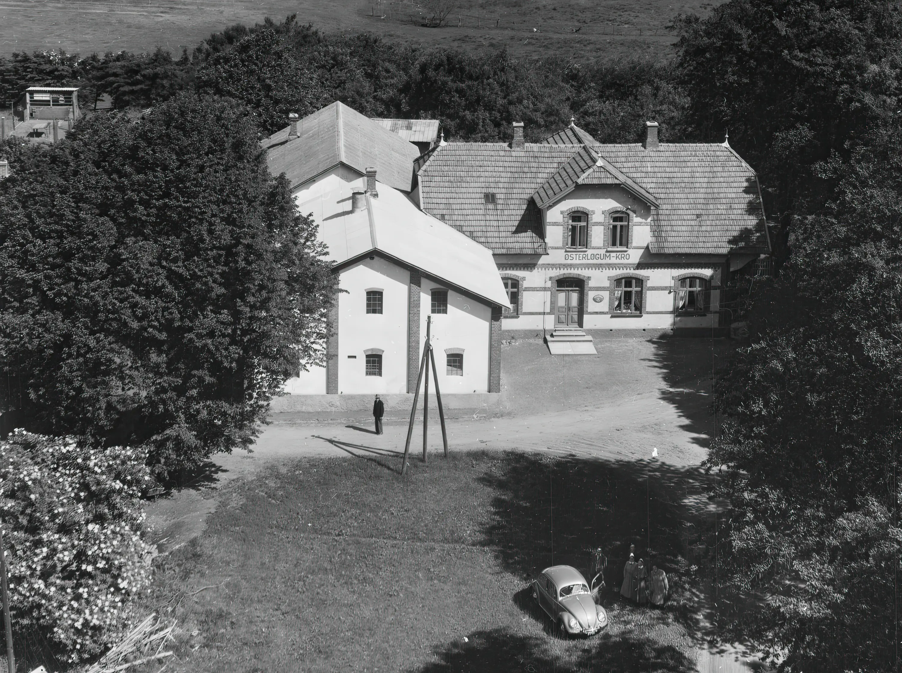 Billede af Øster Løgum Stationskro.