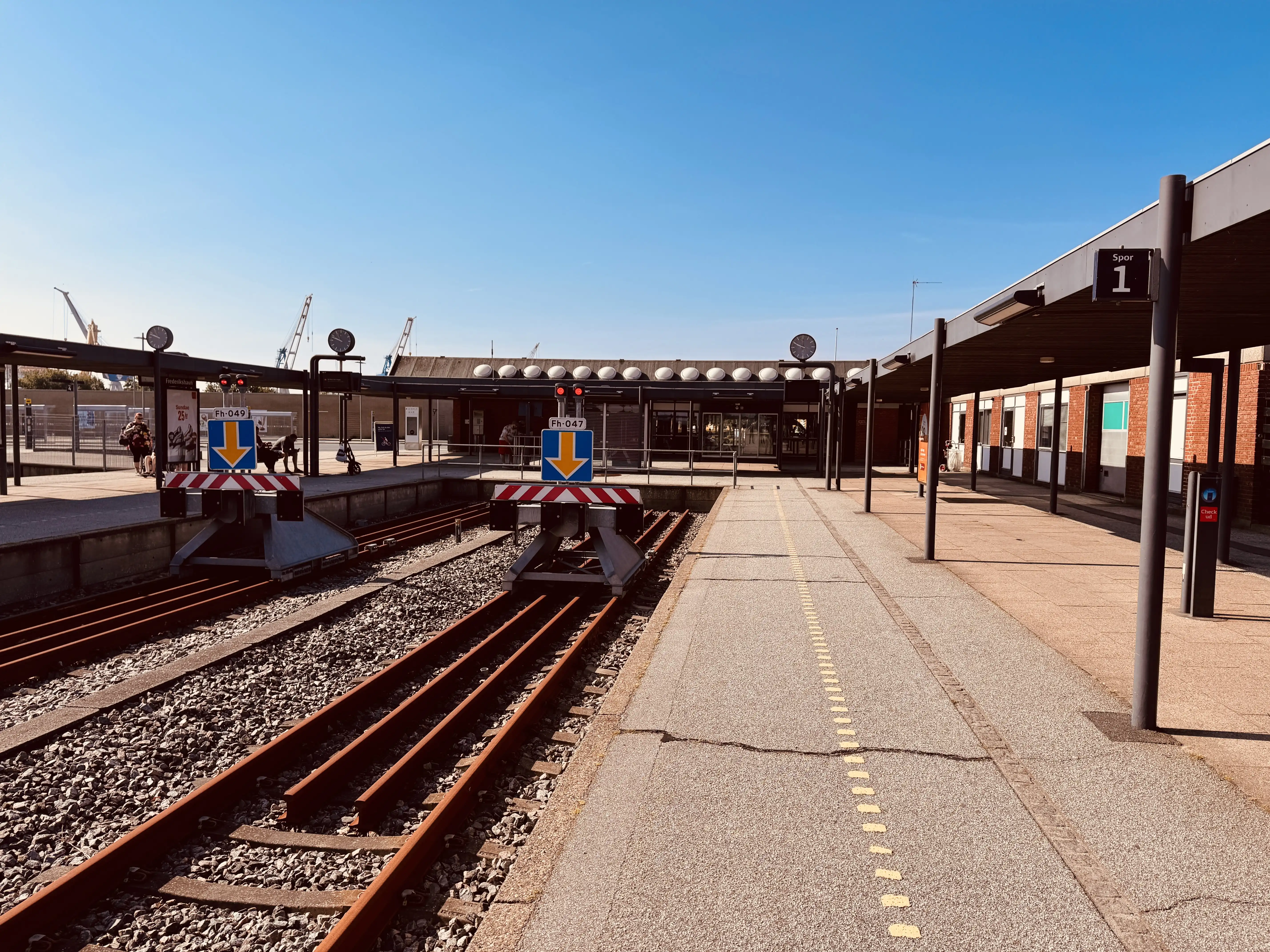 Billede af Frederikshavn Station. Billede af Frederikshavn Station.