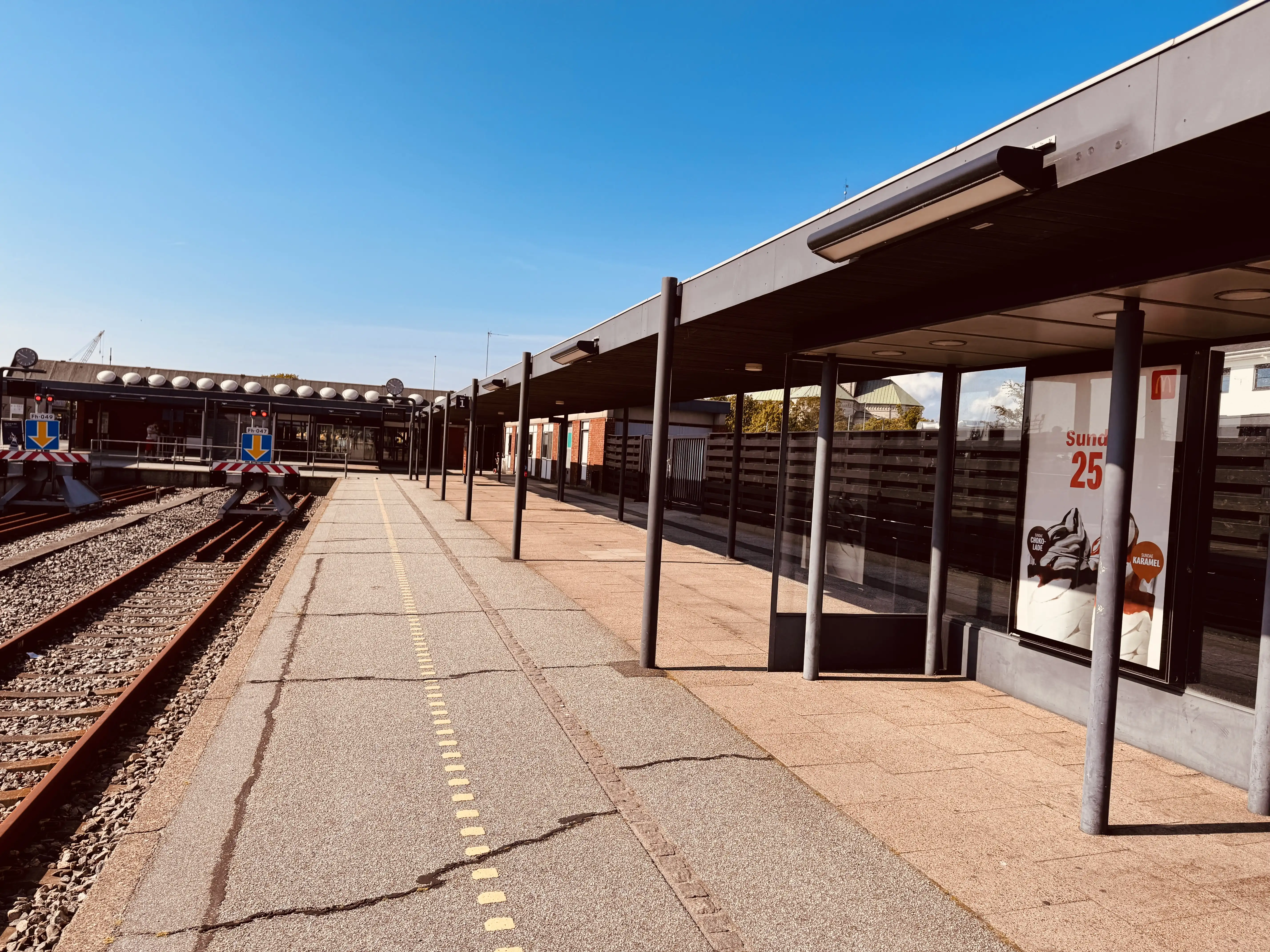 Billede af Frederikshavn Station. Billede af Frederikshavn Station.