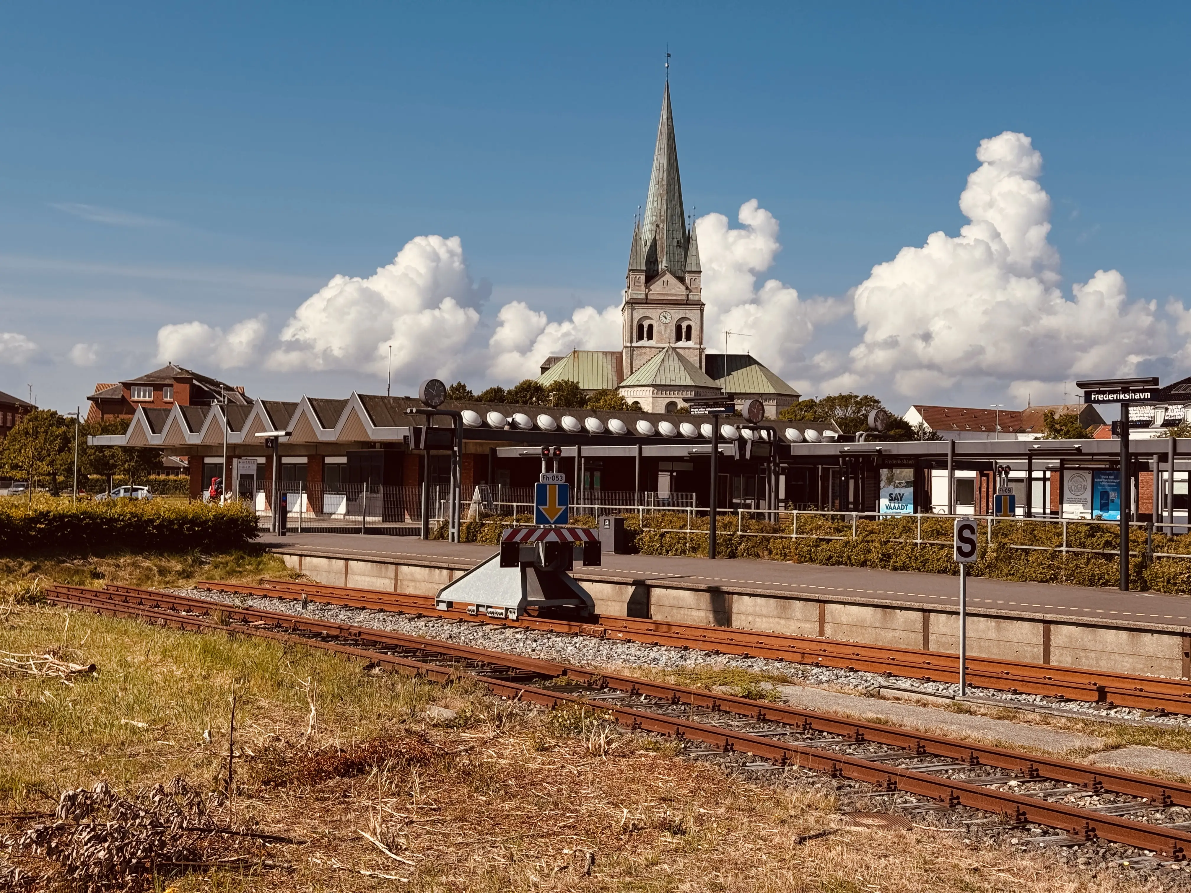 Billede af Frederikshavn Station. Billede af Frederikshavn Station.
