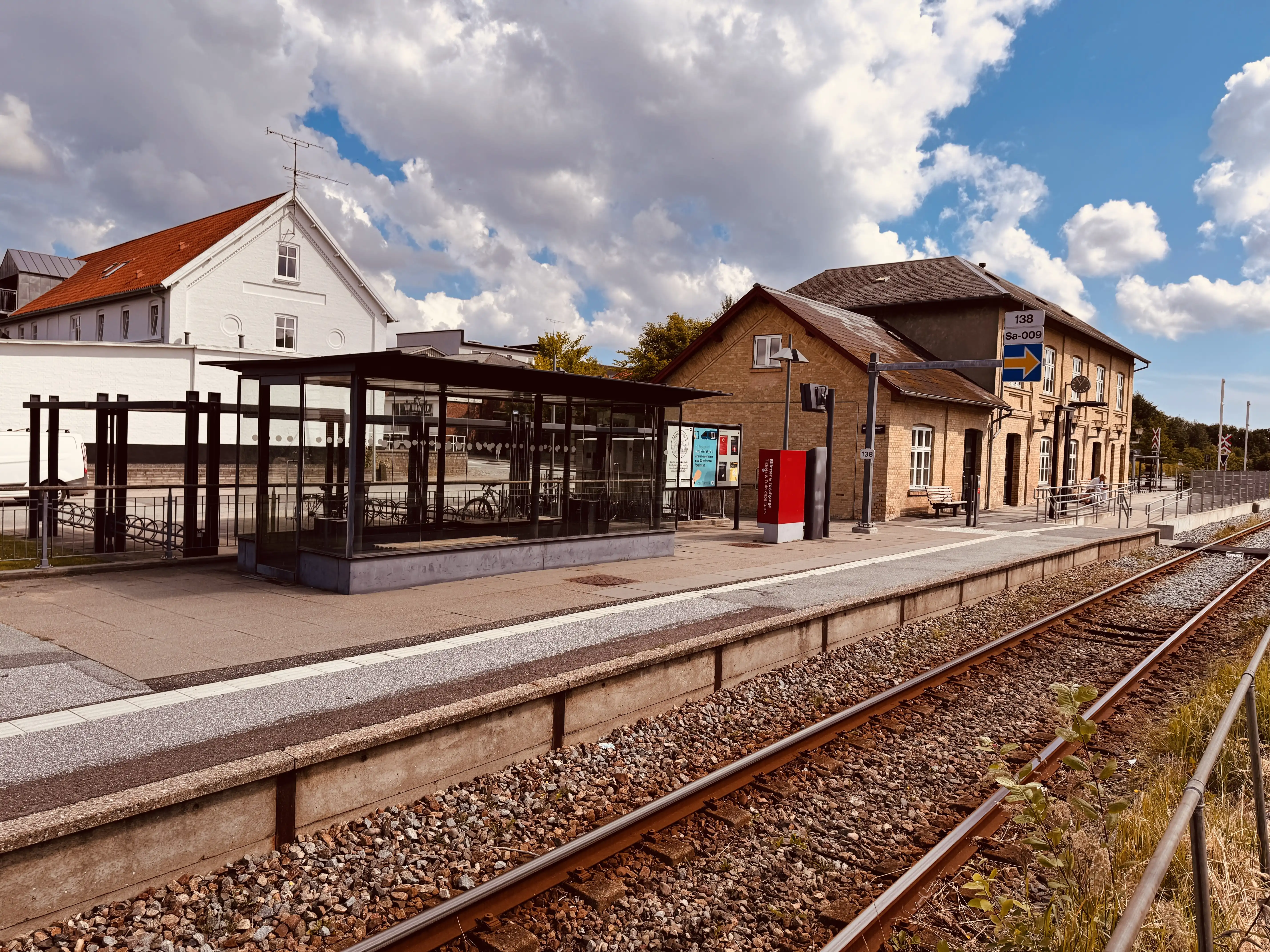 Billede af Sindal Station.