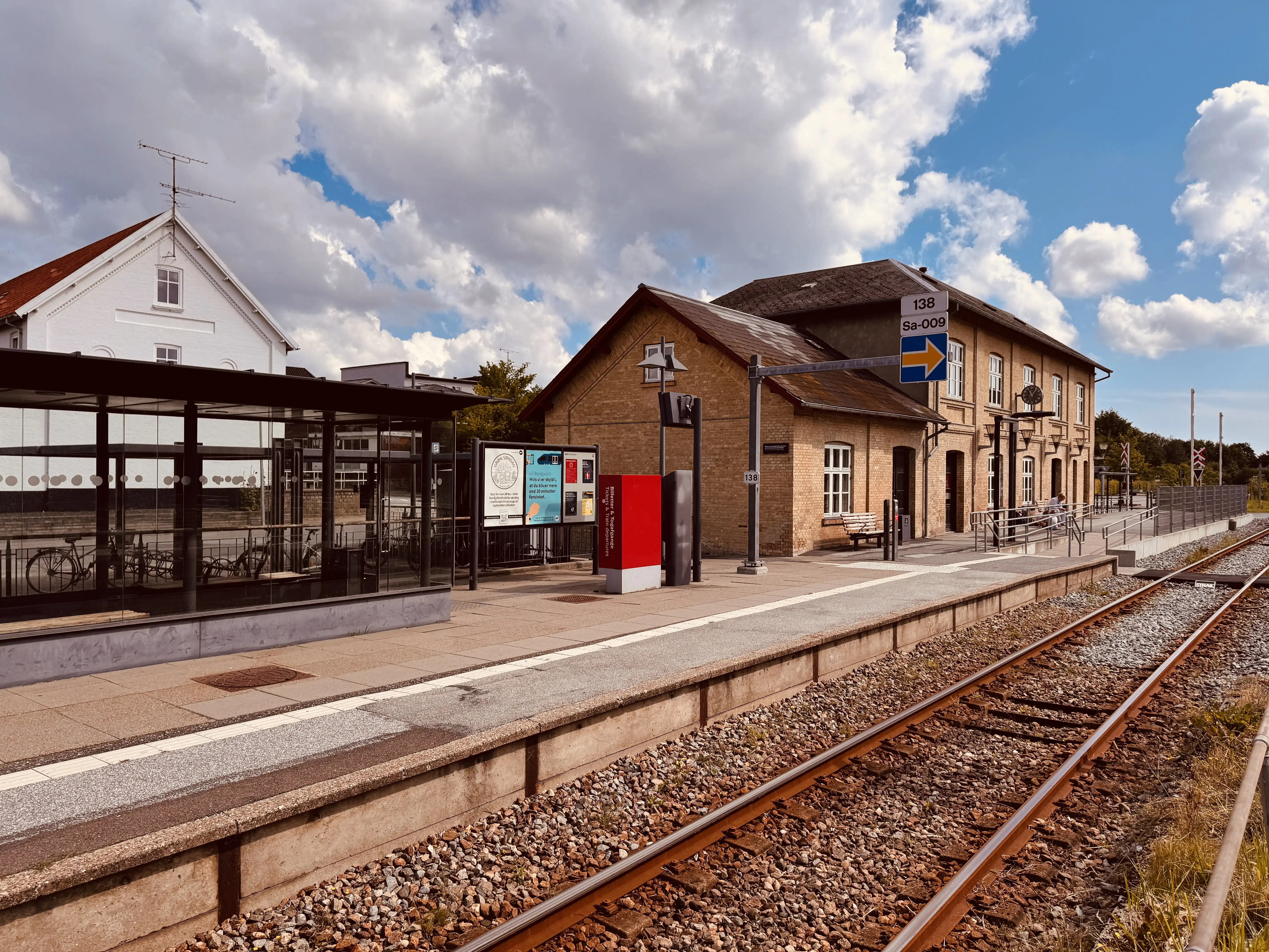 Billede af Sindal Station.