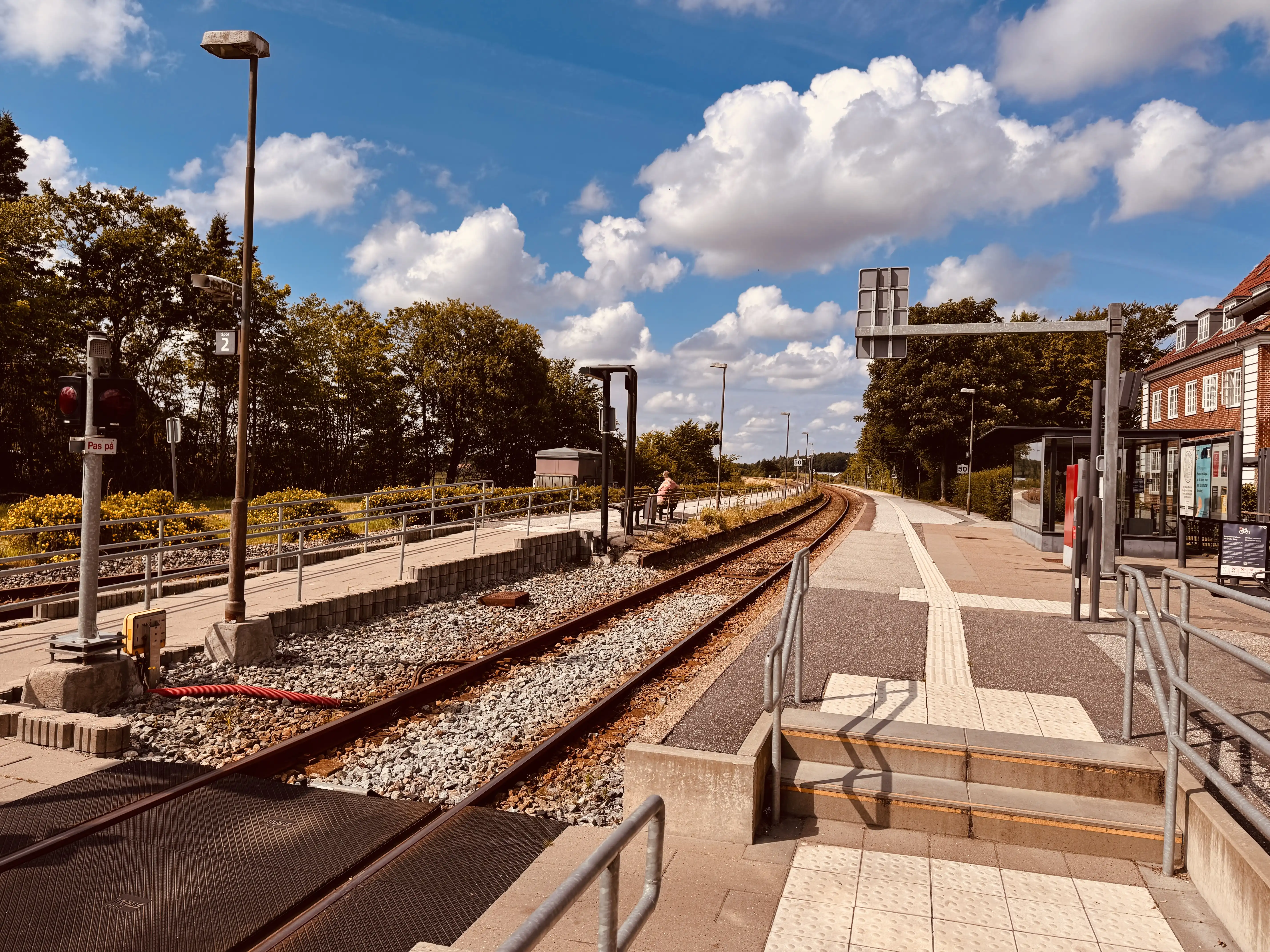 Billede af Sindal Station.