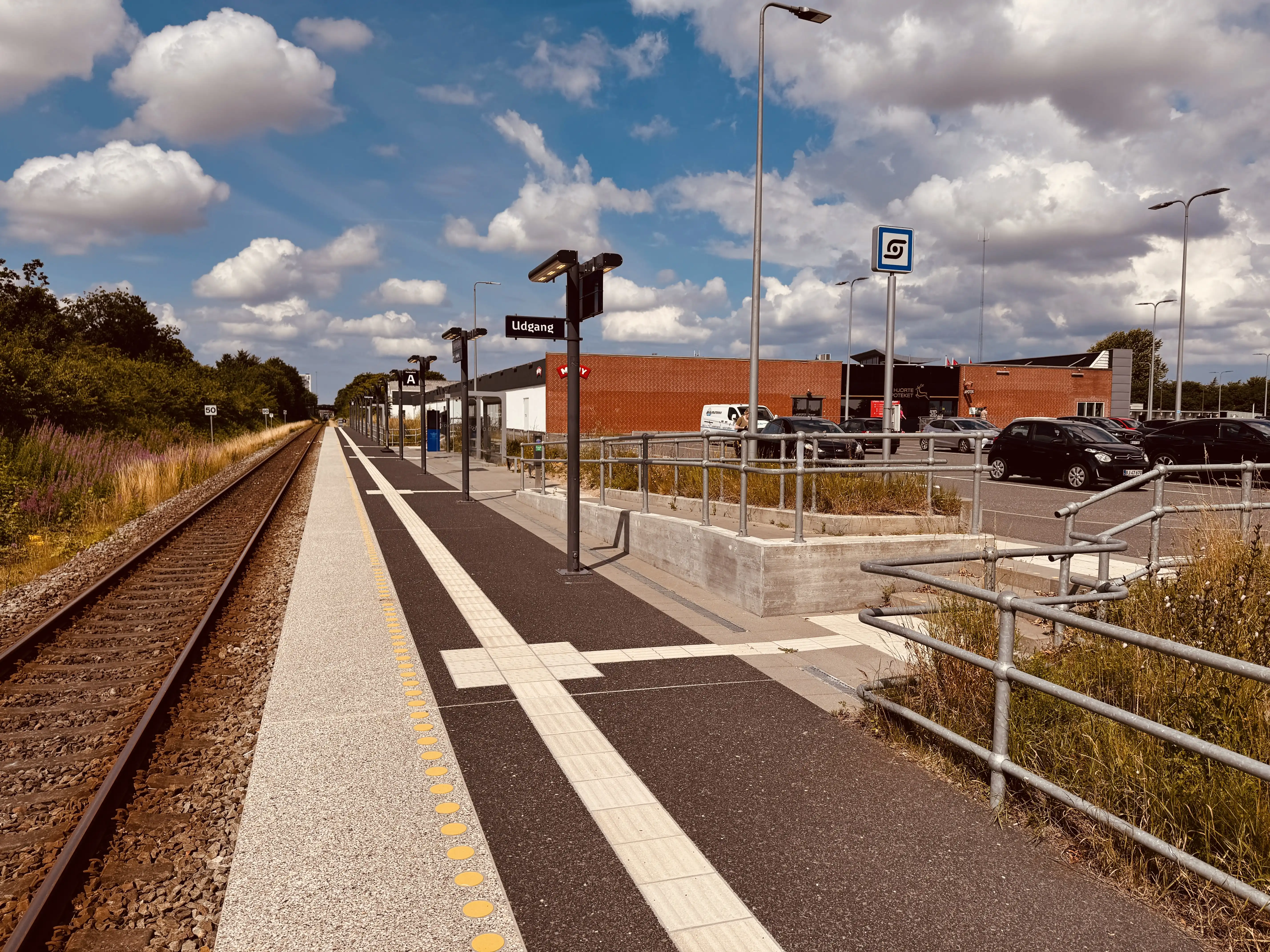 Billede af Hjørring Øst Trinbræt.