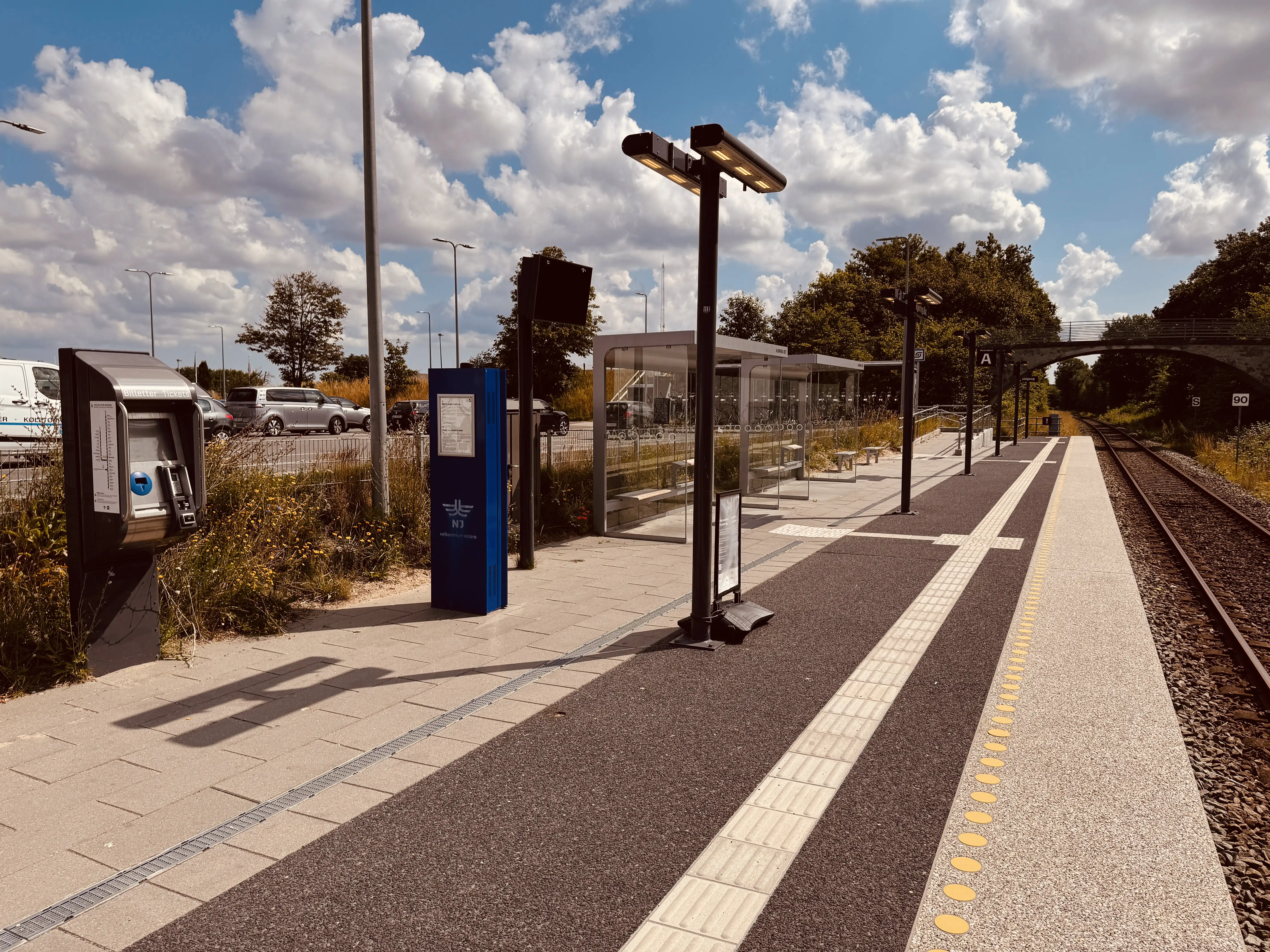 Billede af Hjørring Øst Trinbræt.