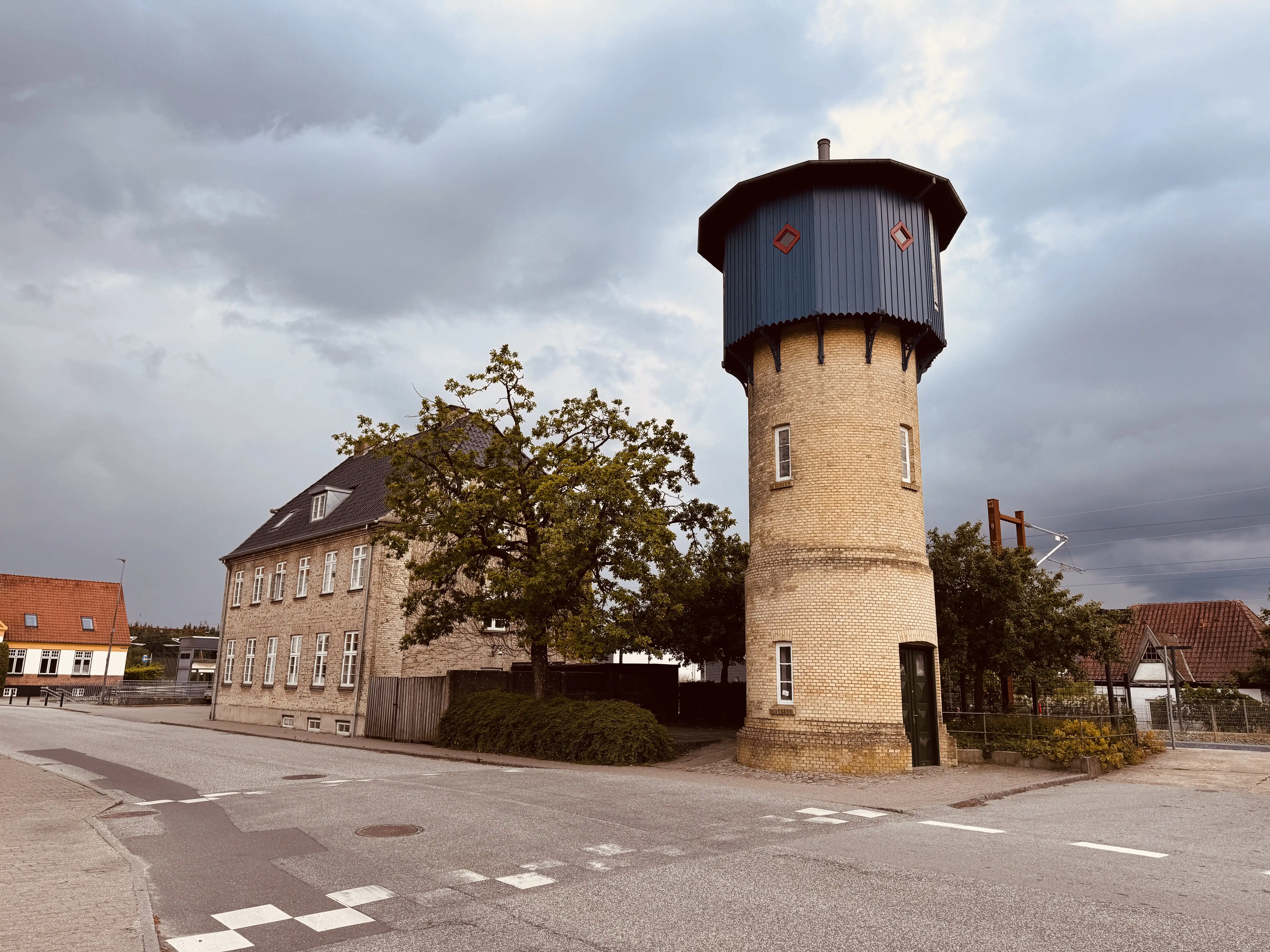 Billede af Skørping Stations vandtårn. Billede af Skørping Stations vandtårn.
