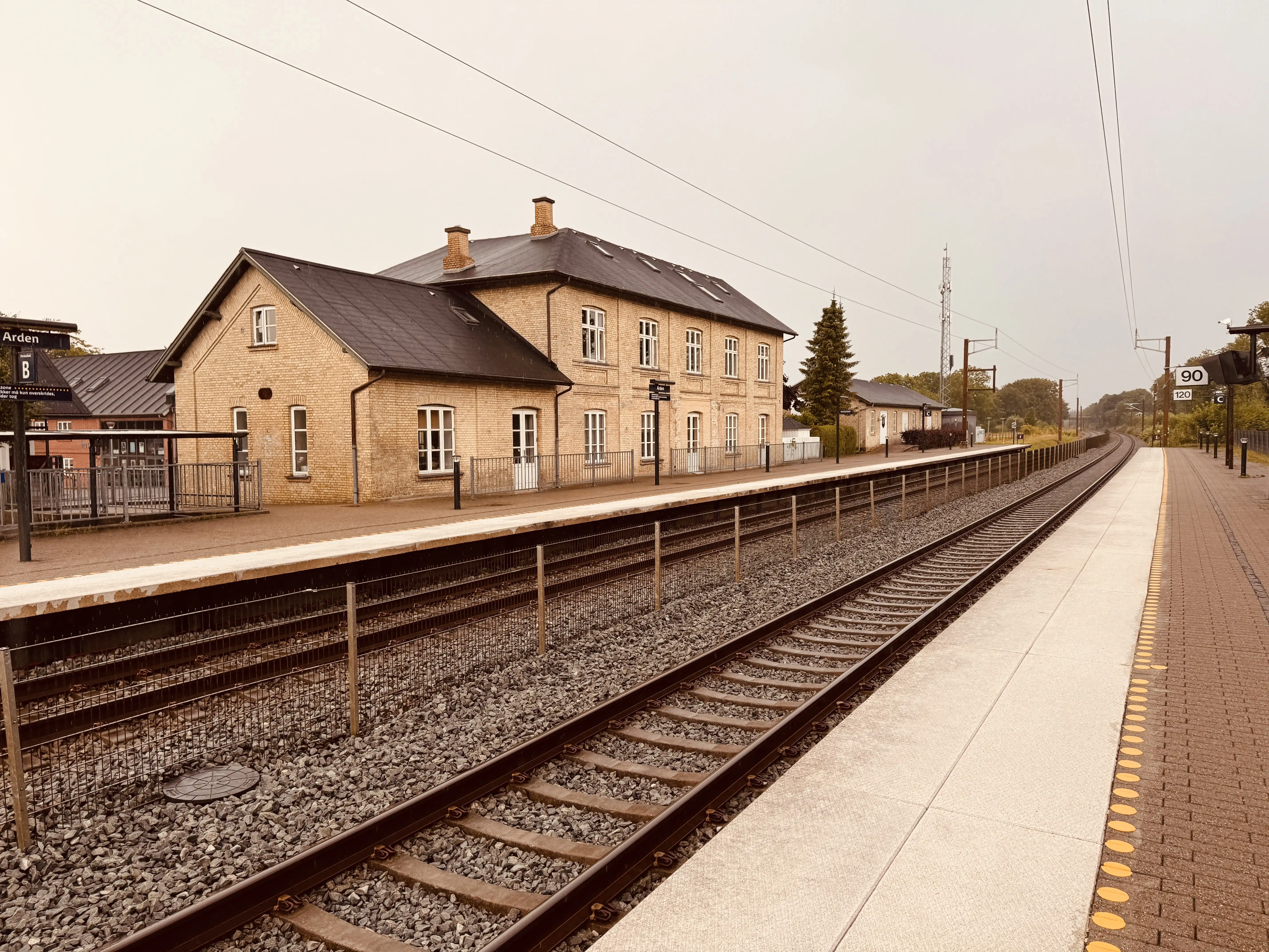 Billede af Arden Station.
