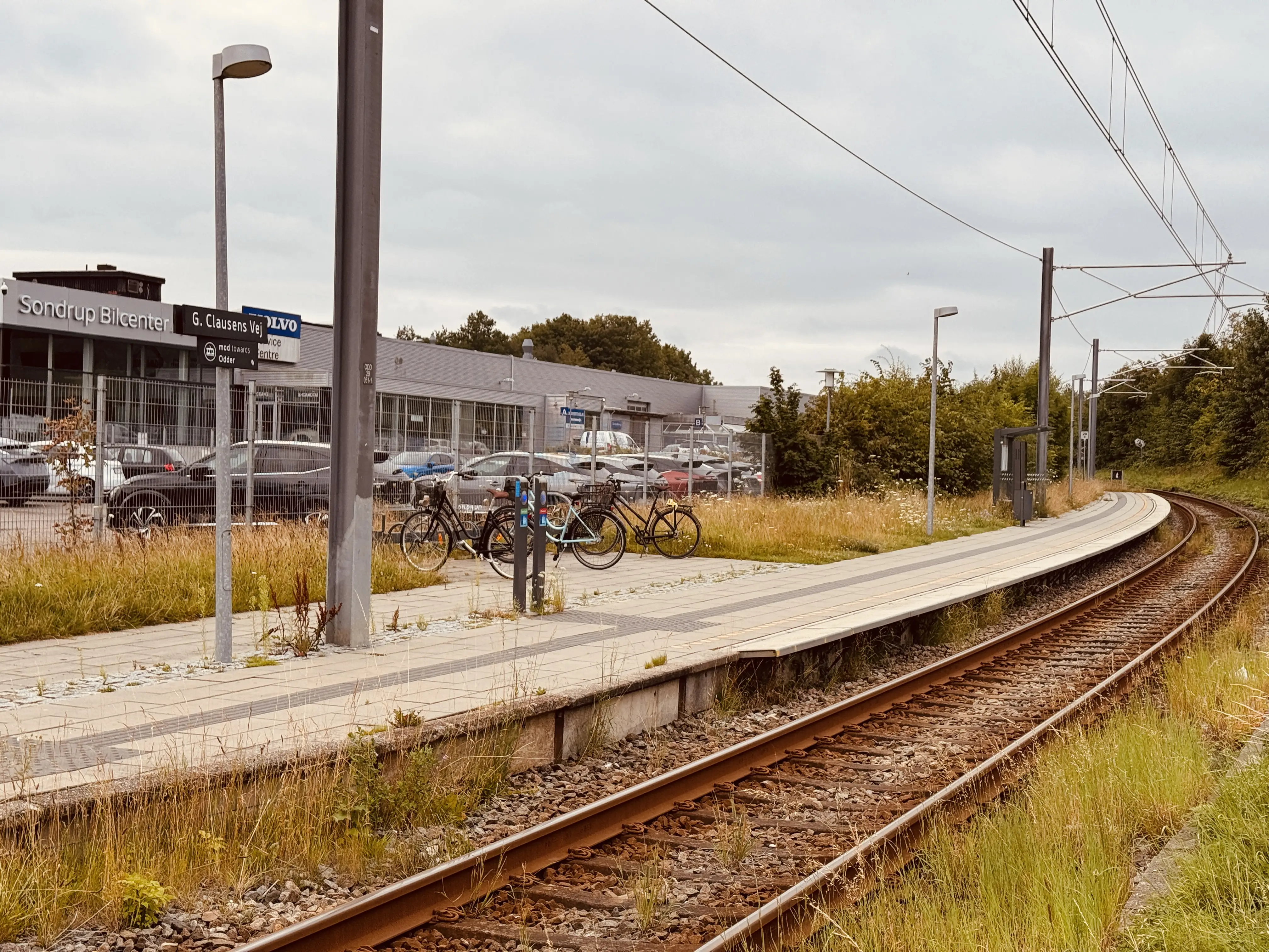 Billede af Gunnar Clausensvej Trinbræt. Billede af Gunnar Clausensvej Trinbræt.