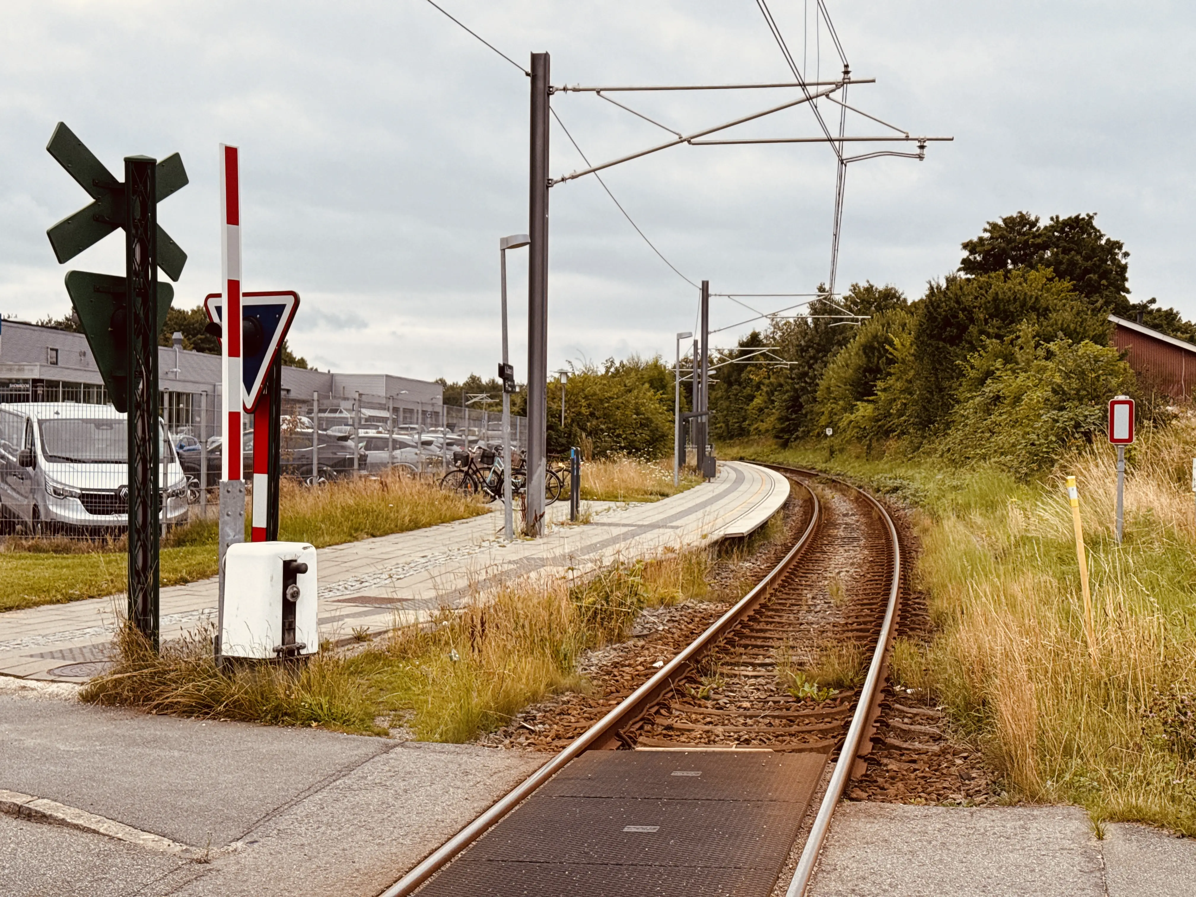 Billede af Gunnar Clausensvej Trinbræt. Billede af Gunnar Clausensvej Trinbræt.