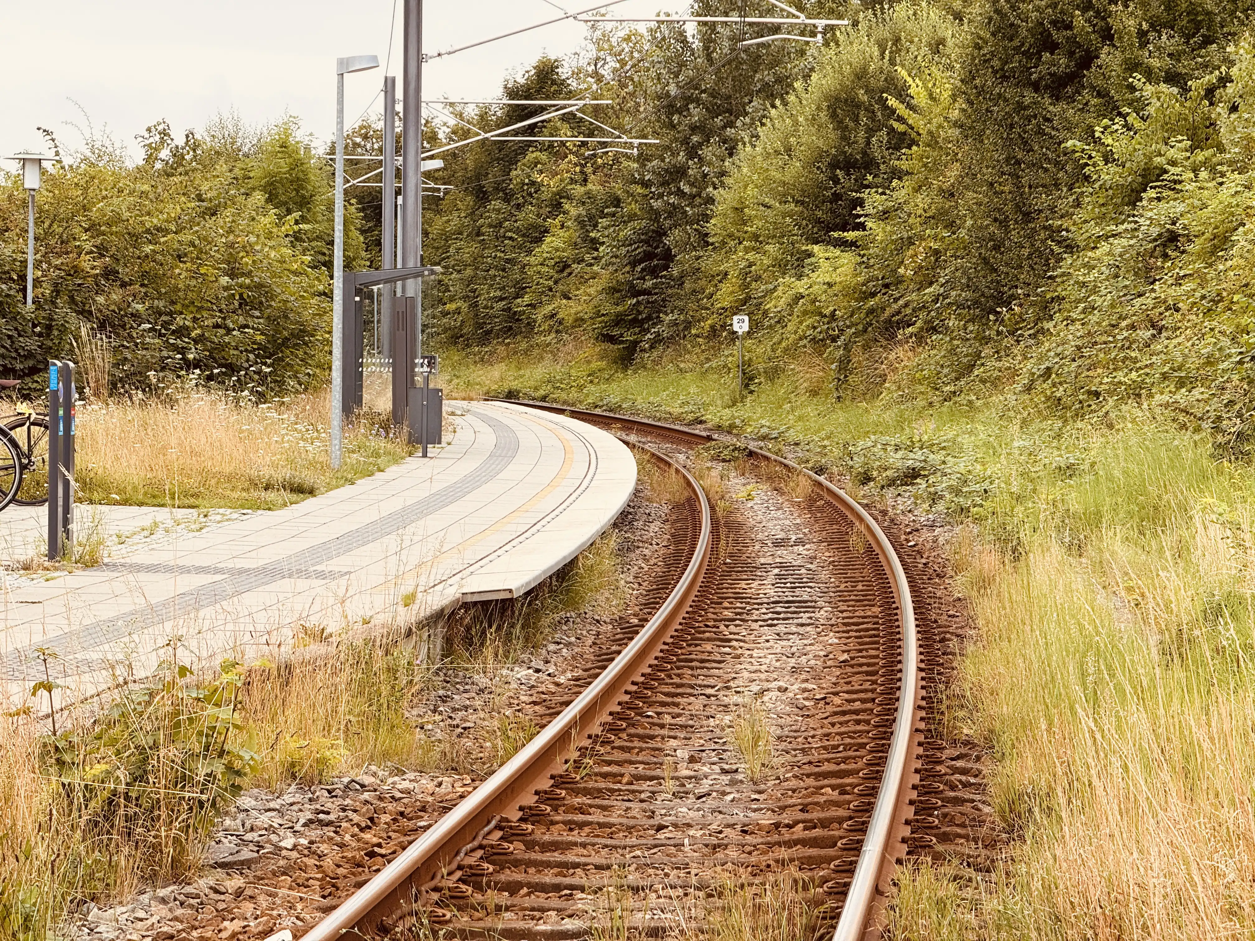 Billede af Gunnar Clausensvej Trinbræt. Billede af Gunnar Clausensvej Trinbræt.