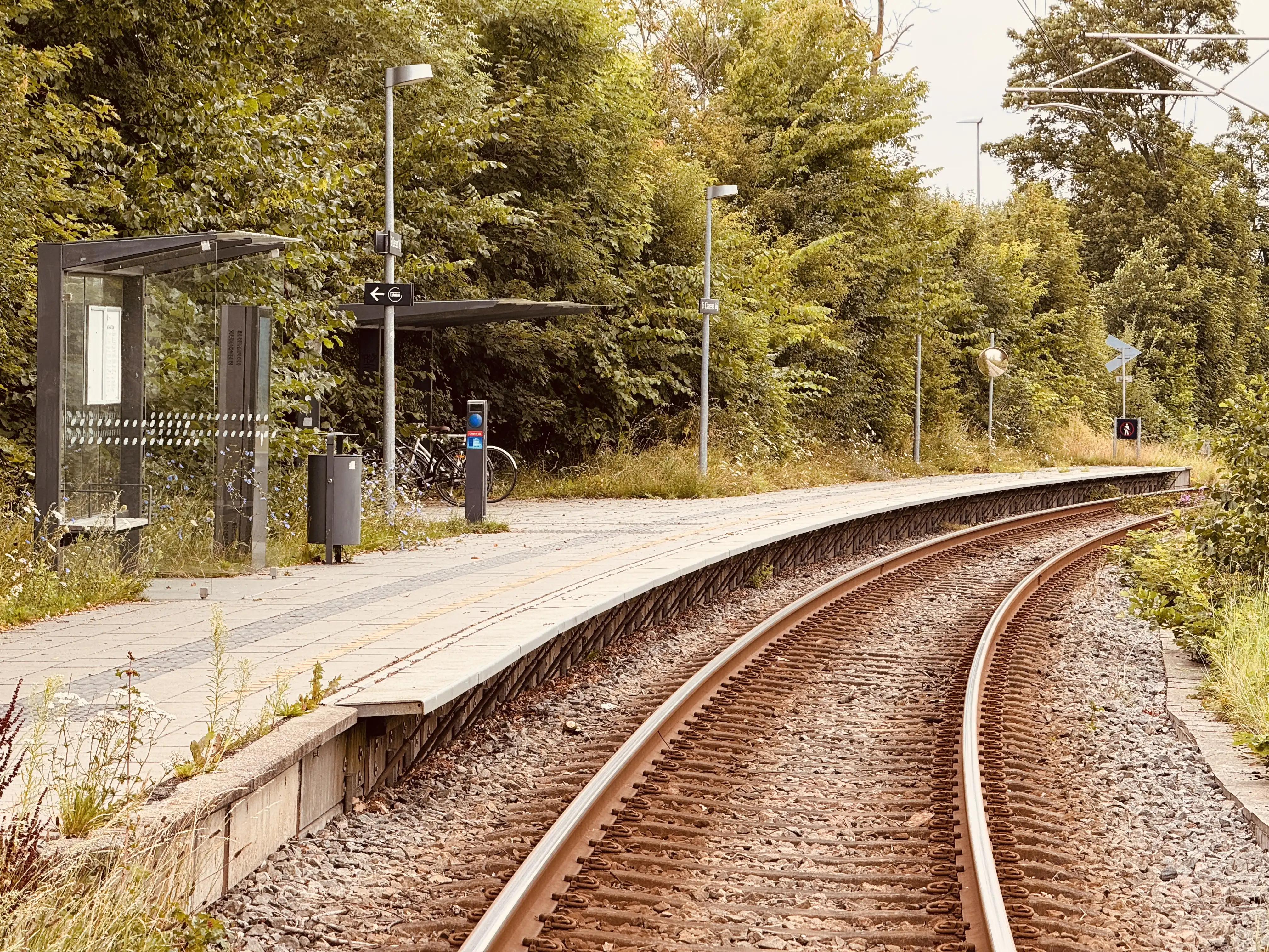 Billede af Gunnar Clausensvej Trinbræt. Billede af Gunnar Clausensvej Trinbræt.