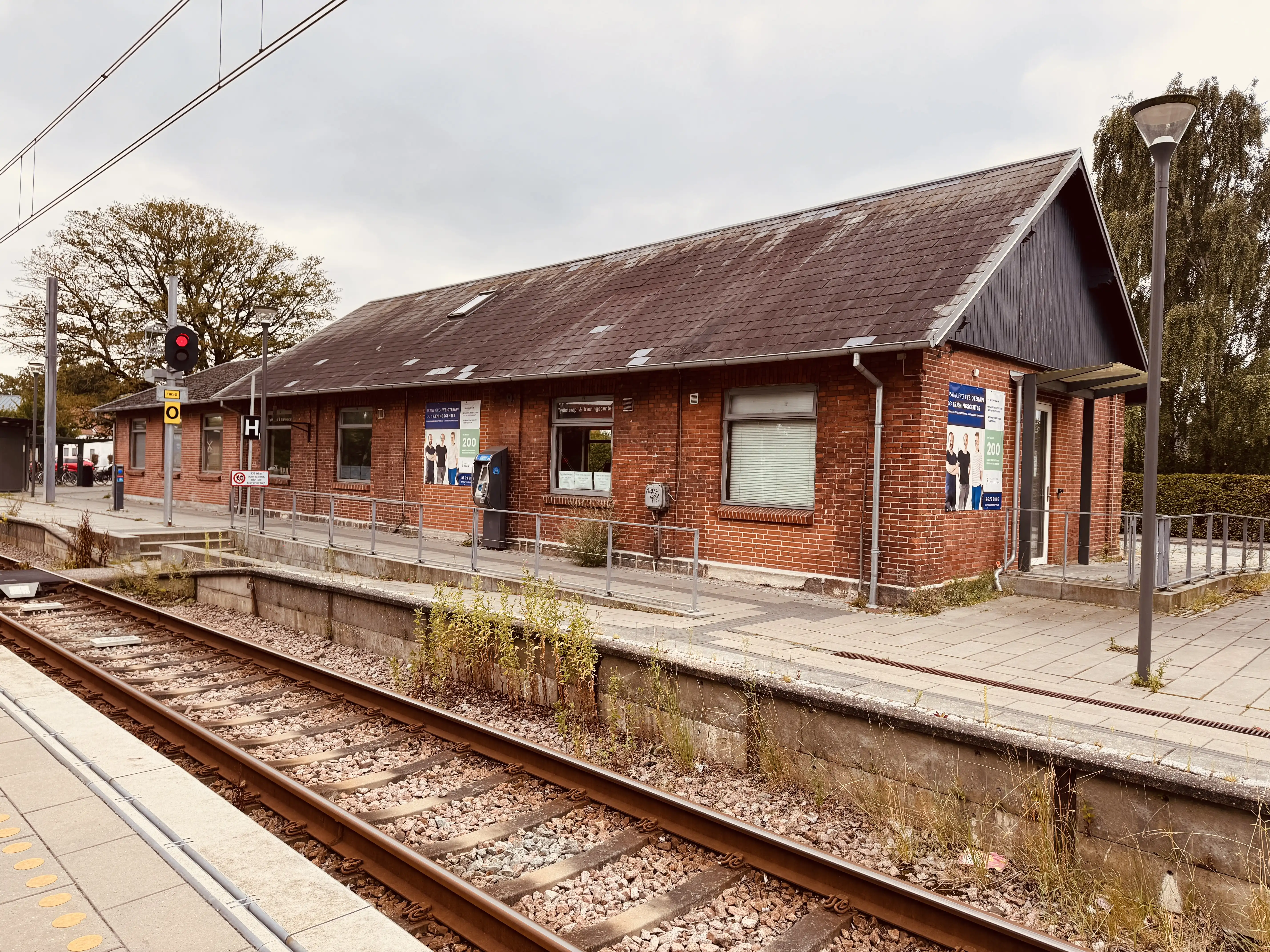 Billede af Tranbjerg Station.