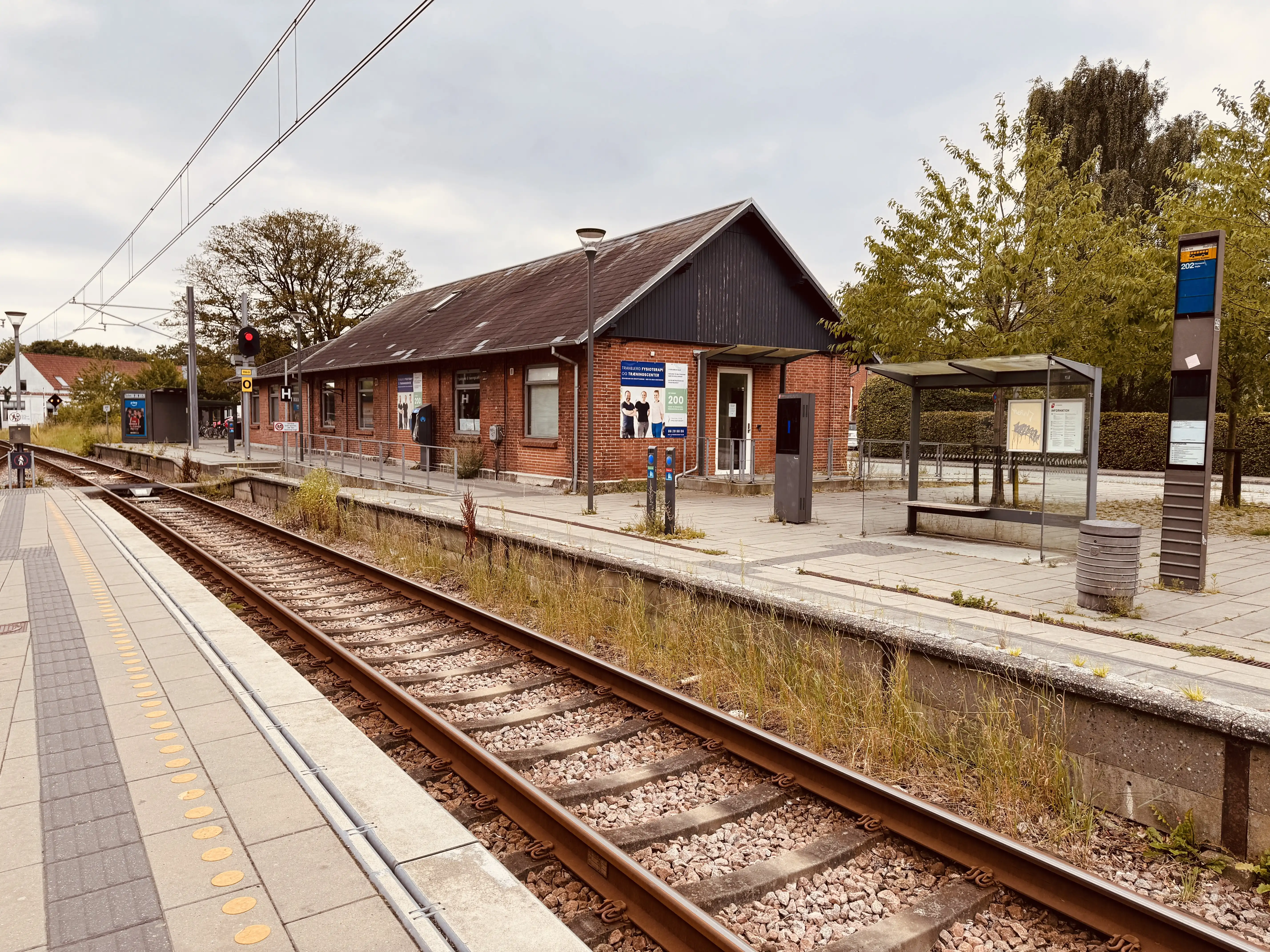 Billede af Tranbjerg Station.